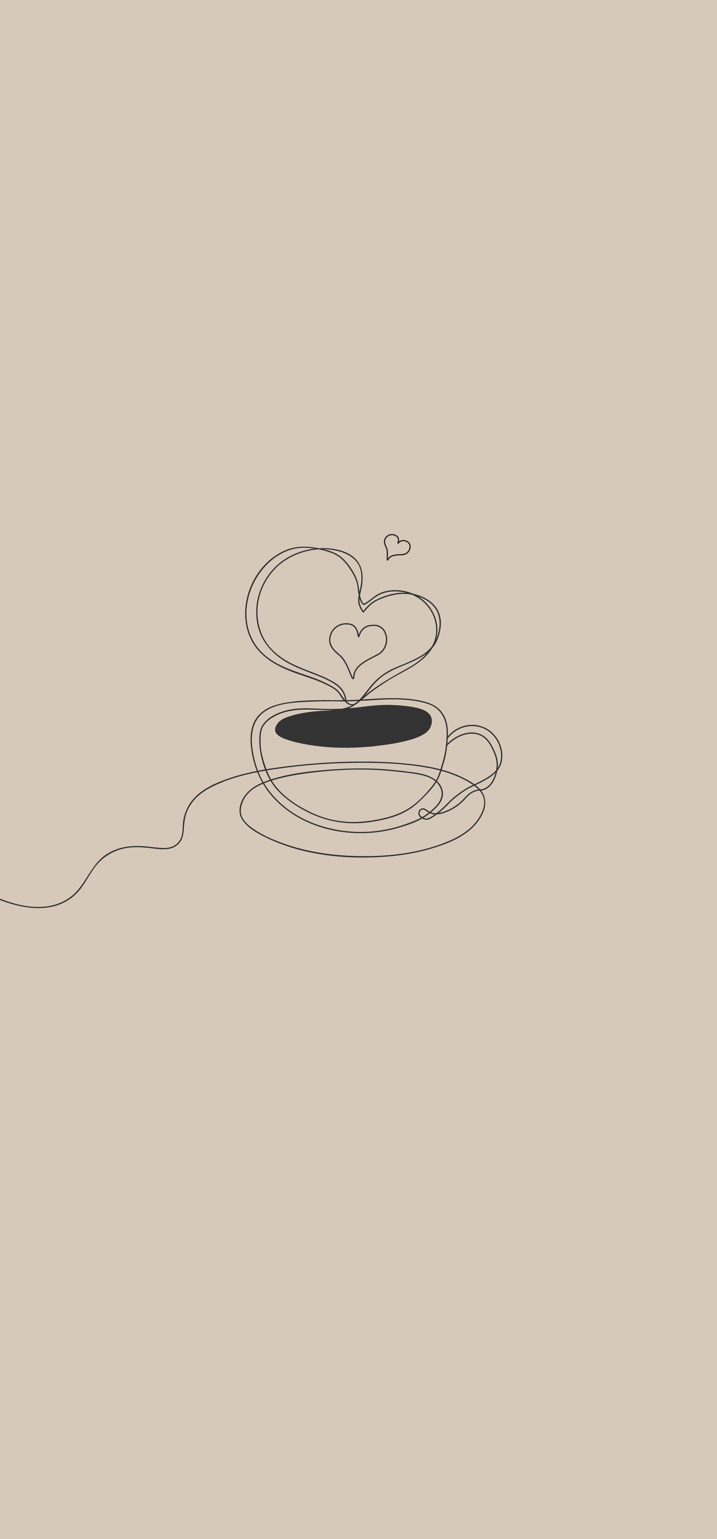 2515x5398 Brown Aesthetic Wallpaper Downloads For Your Phone! (Adorable & High Quality)