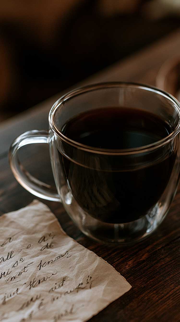 750x1340 Free Dark Brown Wallpaper for a Cozy Chic iPhone Screen