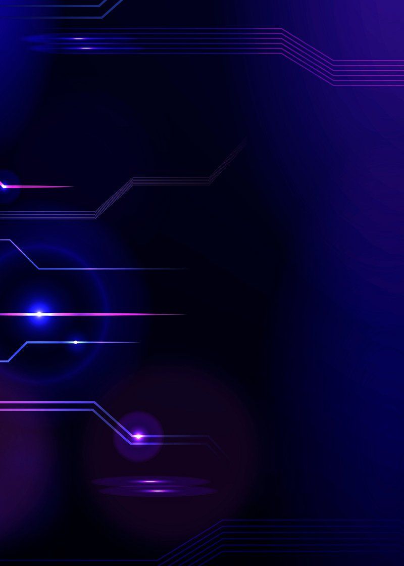 800x1120 Neon technology background, dark purple
