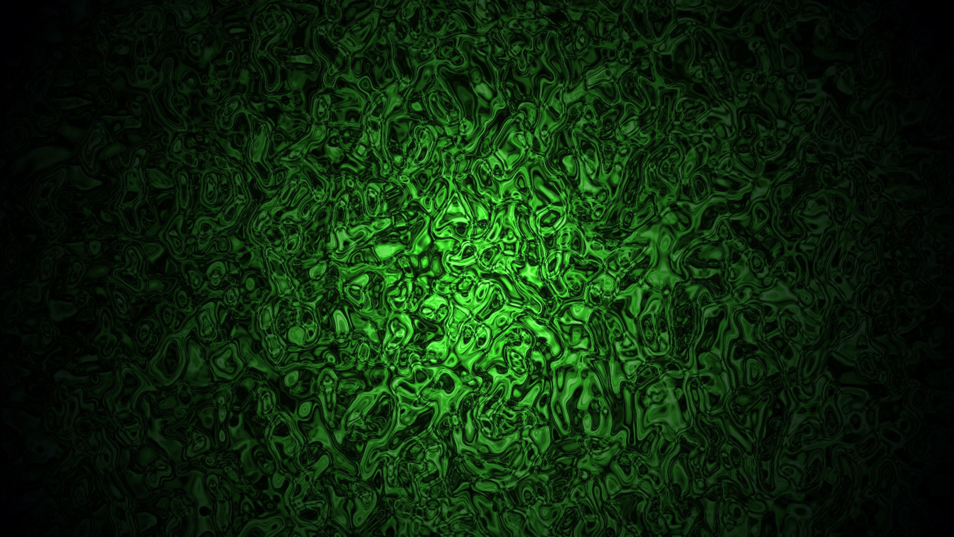 3840x2160 Dark Green Background Wallpaper
