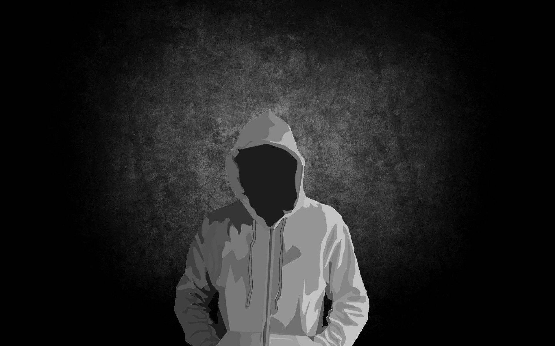 1920x1200 Download Cool Men Hooded Man Black Aesthetic Wallpaper