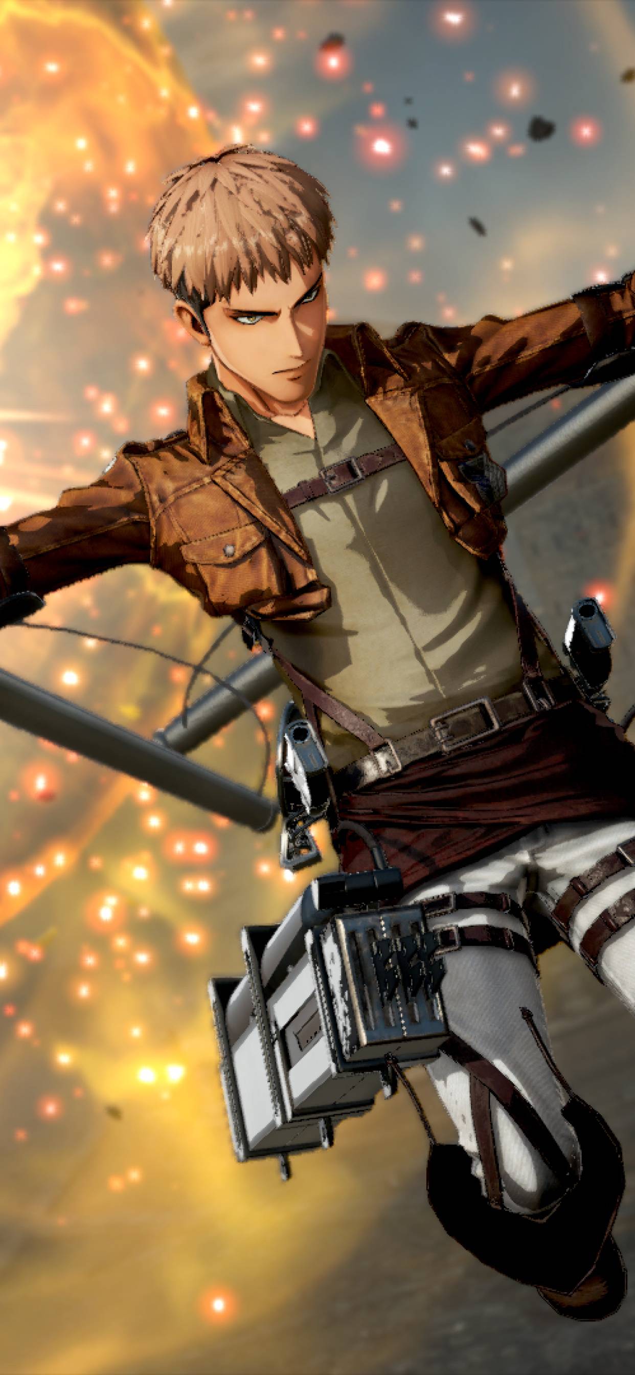 1242x2688 Jean Thunder Spear Attack on Titan 2 iPhone XS MAX Wallpaper, HD Games 4K Wallpaper, Image, Photo and Background
