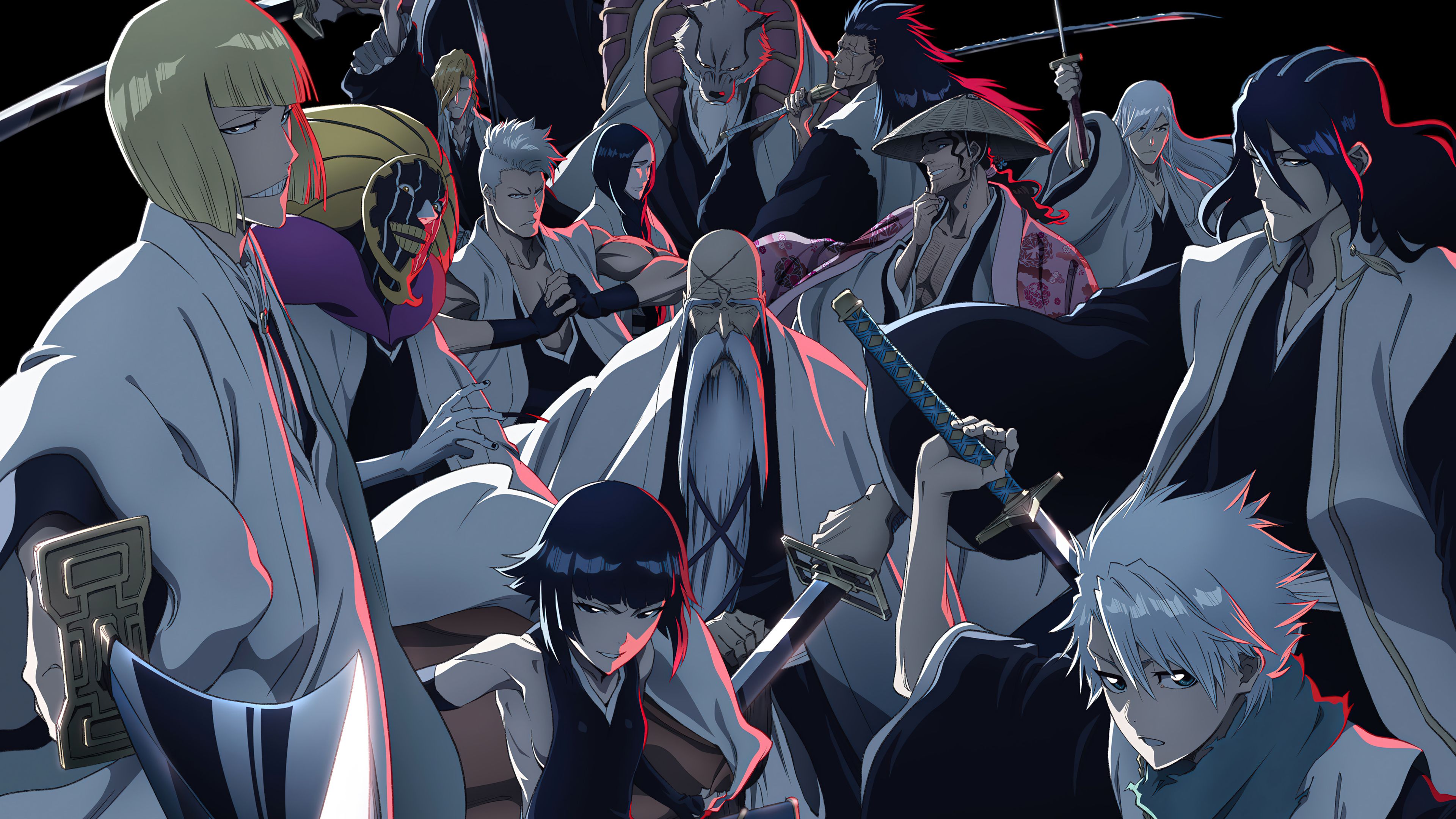 3840x2160 Gotei 13 Shinigami Bleach Thousand Year Blood War Wallpaper 4K HD PC I