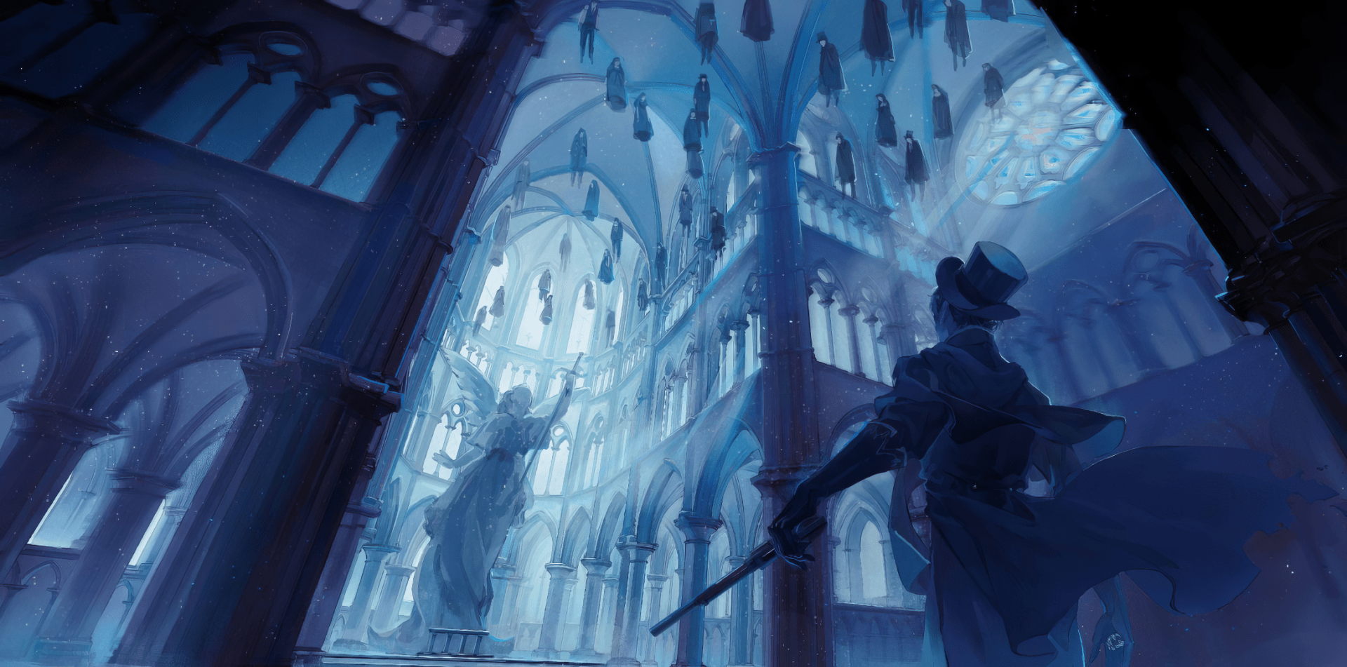 1920x951 Lord of Mysteries HD Wallpaper: Enigmatic Worlds Awaitx1080