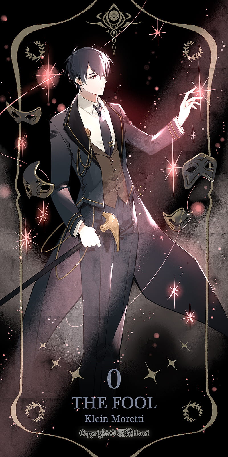 800x1599 The Fool, klein, lord of the mysteries, tarot club, HD phone wallpaper