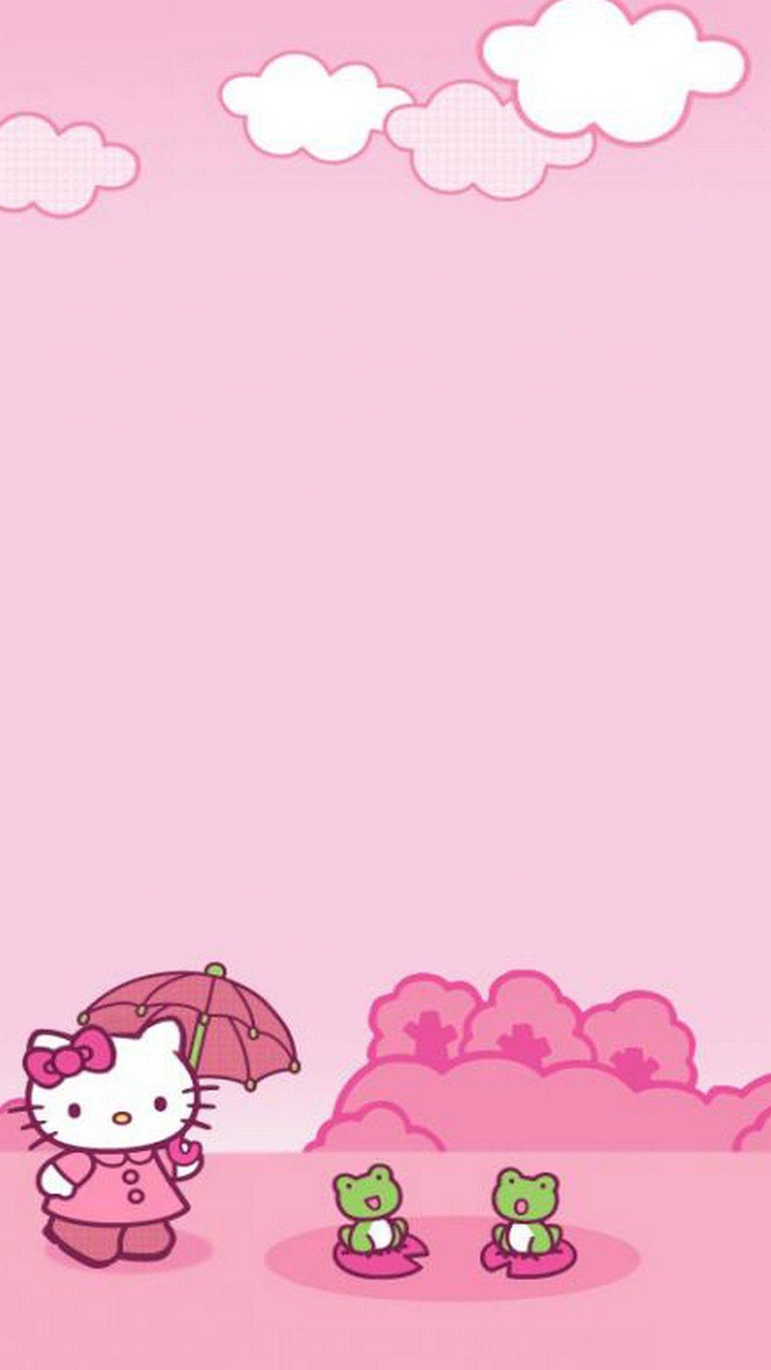 1080x1920 Wallpaper iPhone Sanrio Hello Kitty With Image Resolution Kitty Wallpaper & Background Download