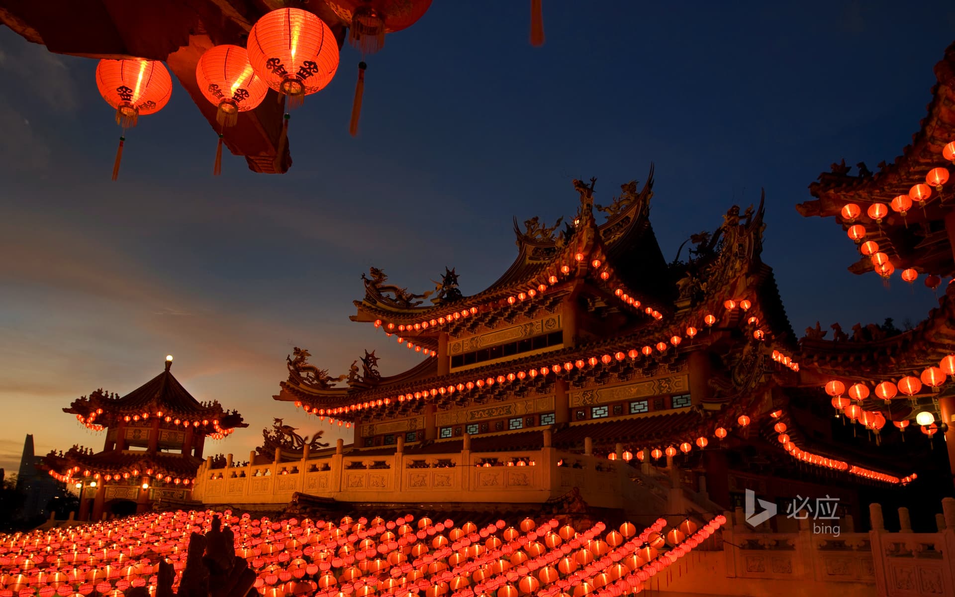 1920x1200 Nine Emperor God Temple, Penang, Malaysia Wallpaper
