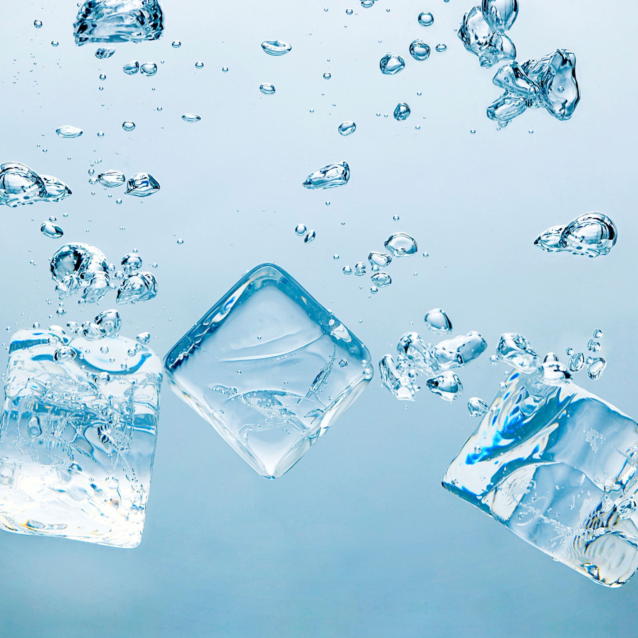 2048x2048 Ice Block iPad Air Wallpaper Free Download
