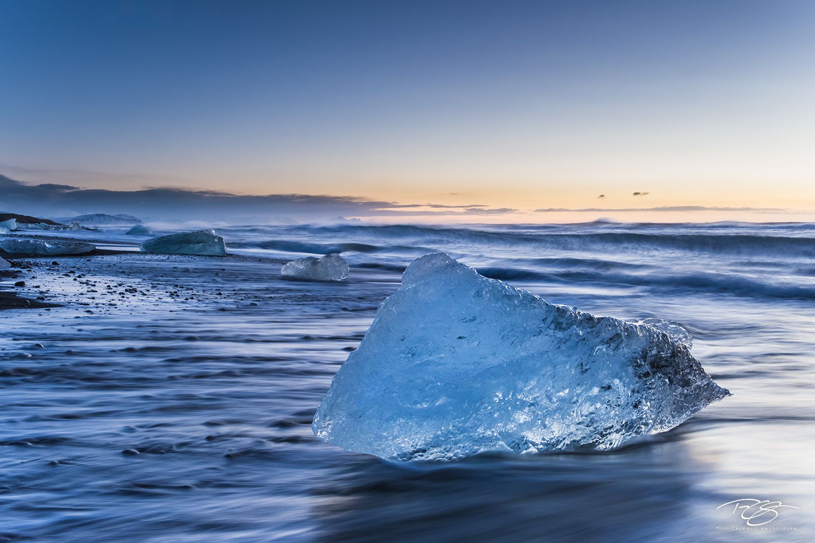 1600x1067 Ice Blue. South Iceland. Timm Chapman Photography