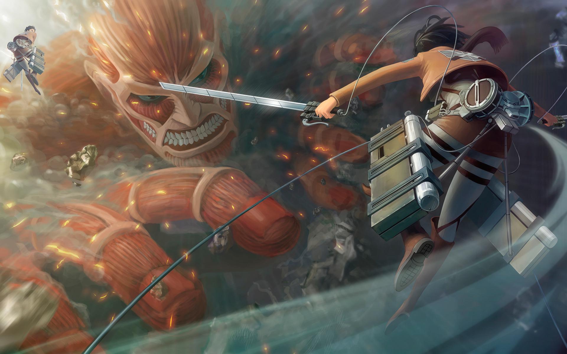 1920x1200 mikasa ackerman no Kyojin (Attack on titan) Wallpaper