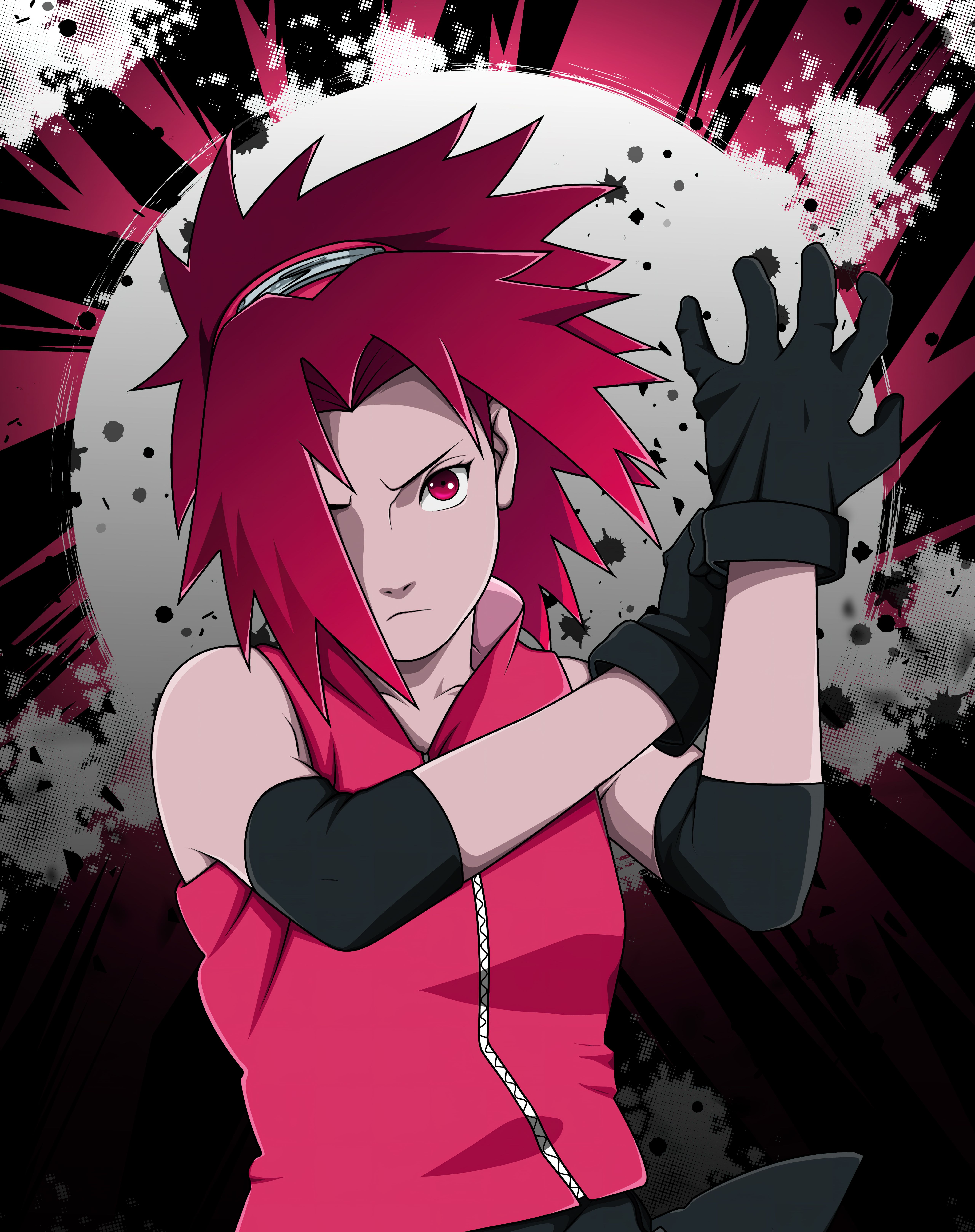 5120x6469 Sakura Haruno Wallpaper 4K, Naruto, 5K
