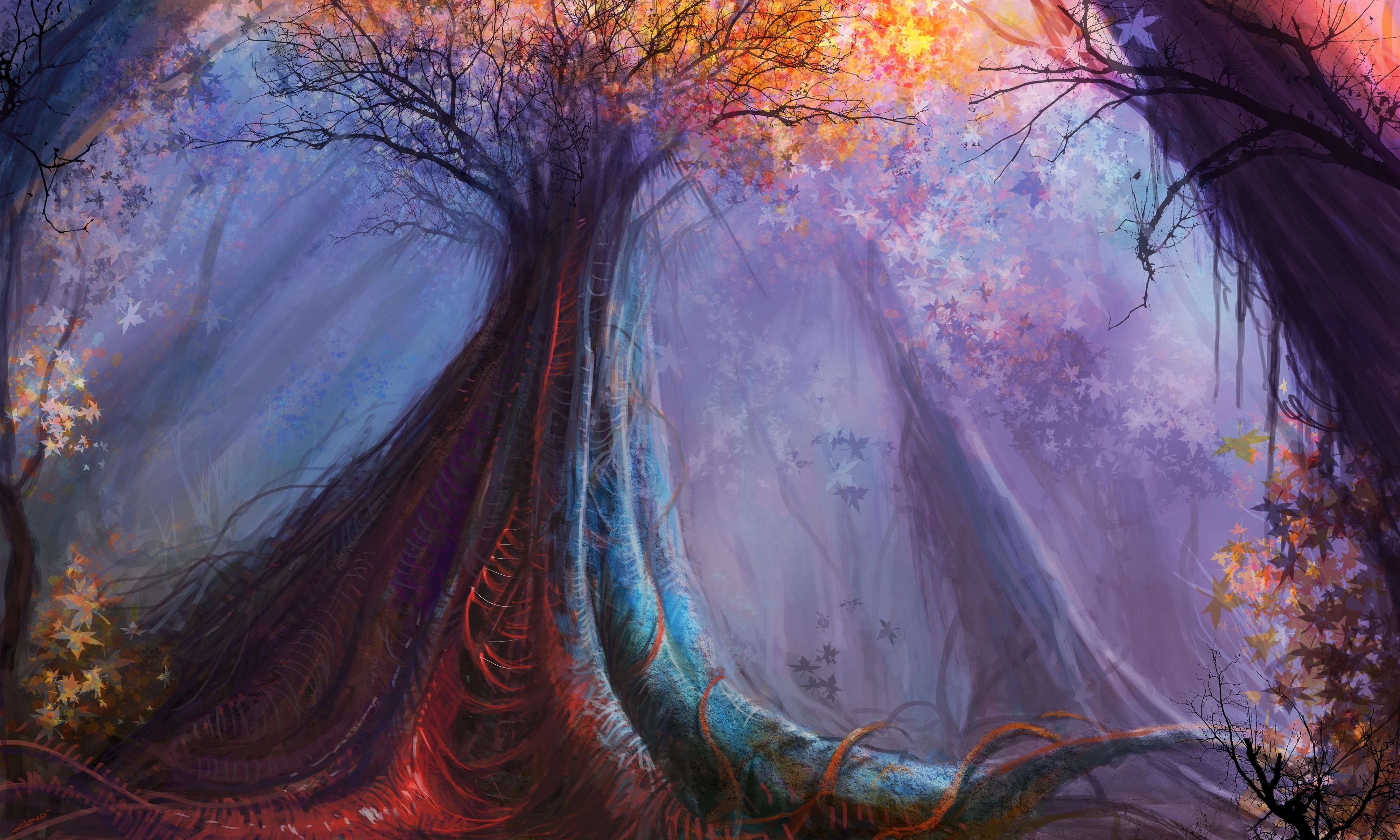 4000x2400 Forest Fantasy Wallpaper, HD Digital Universe Wallpaper, 4k Wallpaper, Image, Background, Photos and Picture