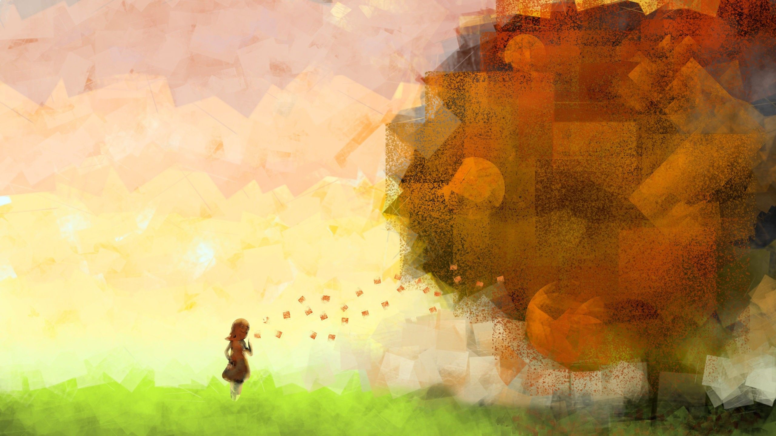 2560x1440 Autumn Fantasy Wallpaper