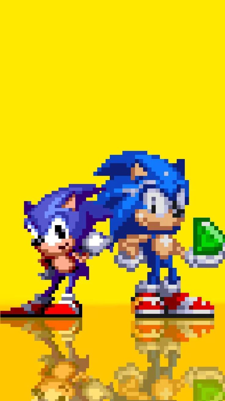 736x1309 Sonic Wallpaper