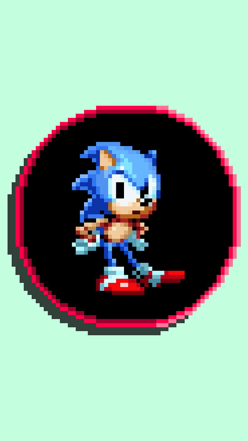 800x1422 3072x768px, 2K free download. Sonic mania pixel, sega, HD phone wallpaper