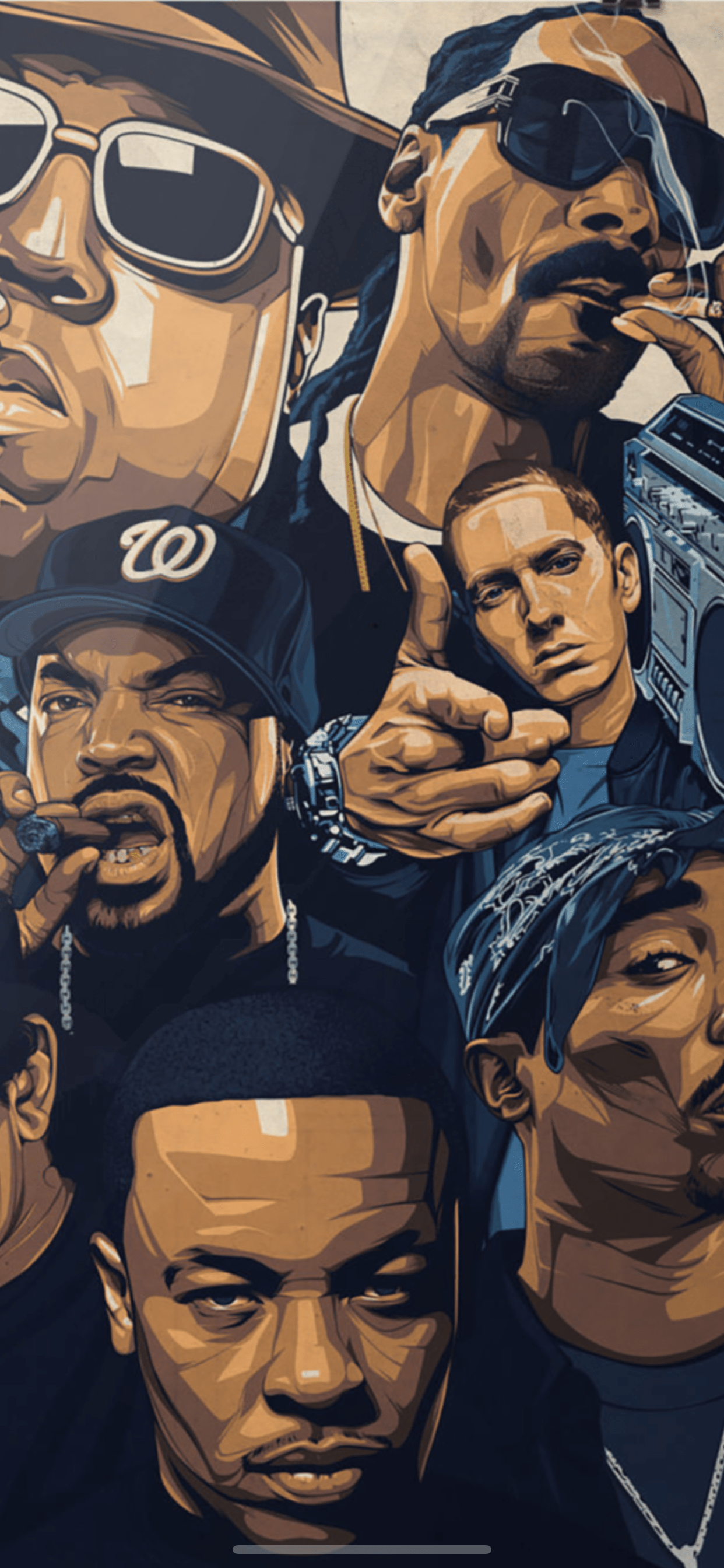 1242x2688 Hip Hop Culture Wallpaper