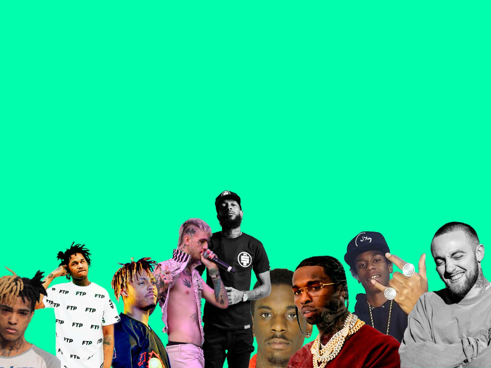 1600x1200 Download Immortalized forever in rap history, dead rappers have a powerful presence in today's music culture. Wallpaper