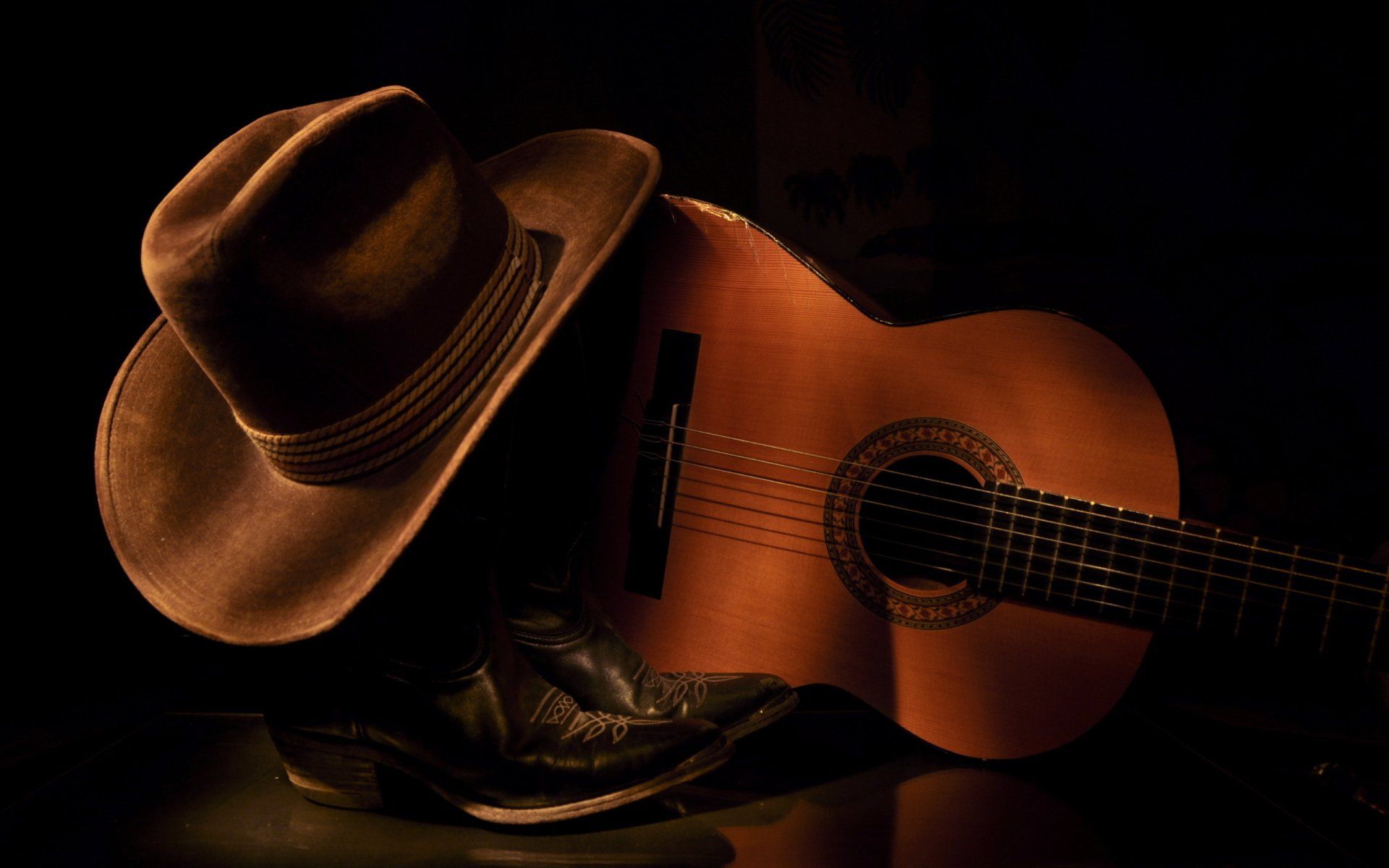 1920x1200 Country Vibes: HD Wallpaper of Music and Guitarx1600