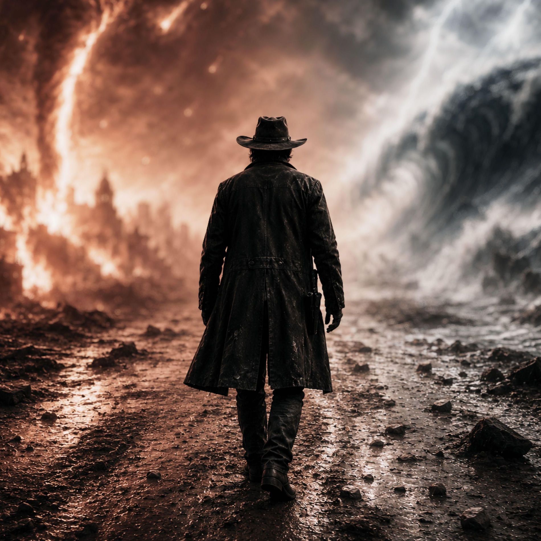 1900x1900 Dark Country Boy & Gunpowder (Dark Country & Dark Blues)