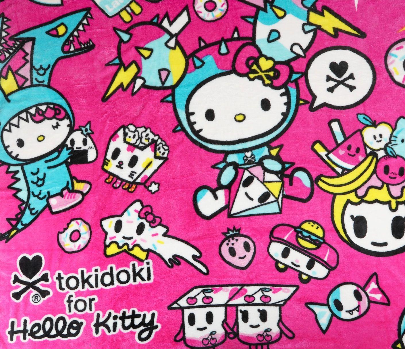 1410x1215 Tokidoki Cactus Hello Kitty Sanrio Wallpaper .