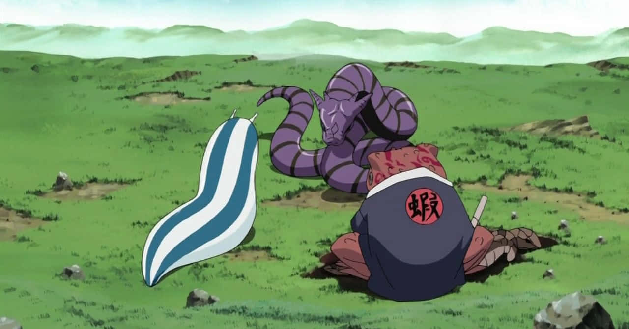1280x670 Download Katsuyu, the Slug Princess Naruto Anime Wallpaper