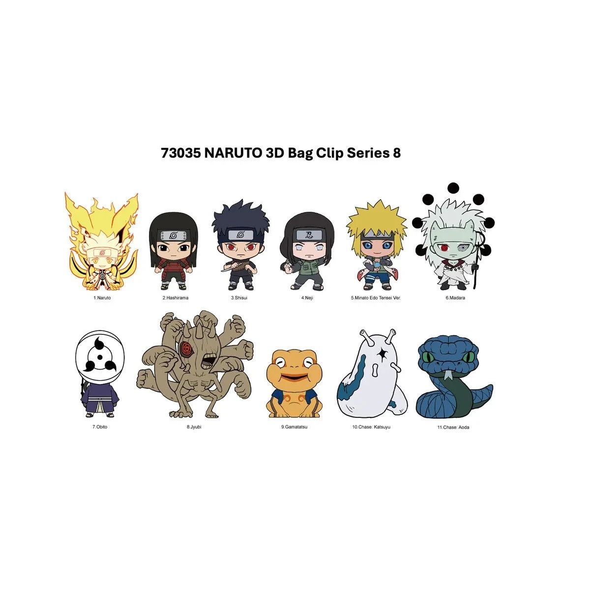 1200x1200 Naruto NEW * Katsuyu Clip * Blind Bag Series 8 Key Chain Monogram