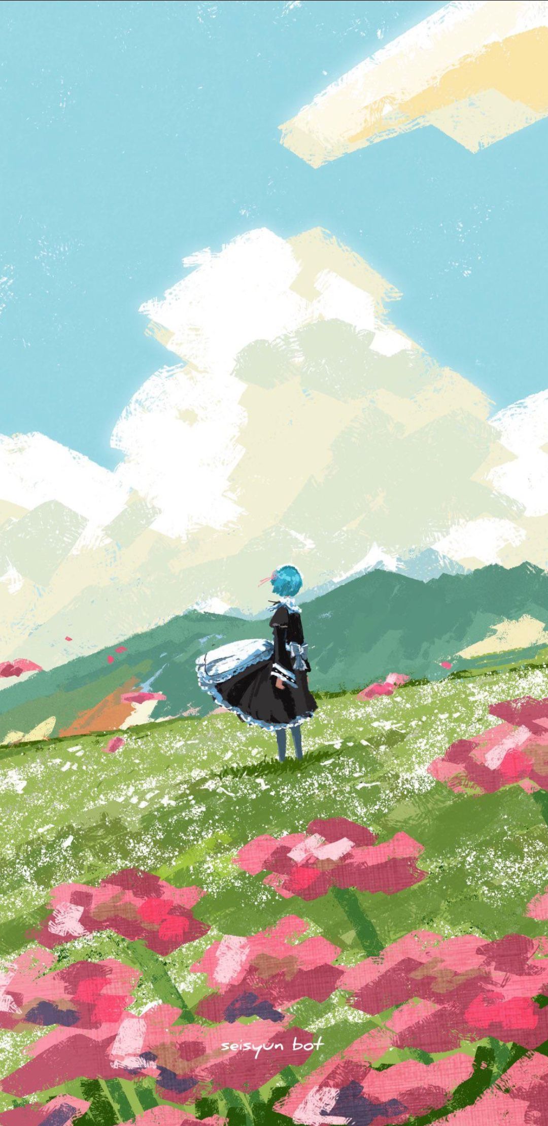 1080x2220 This Has Been My Phone Wallpaper For A While Now, I Though You All Might Like It Too! :) [media] : R Re_Zero