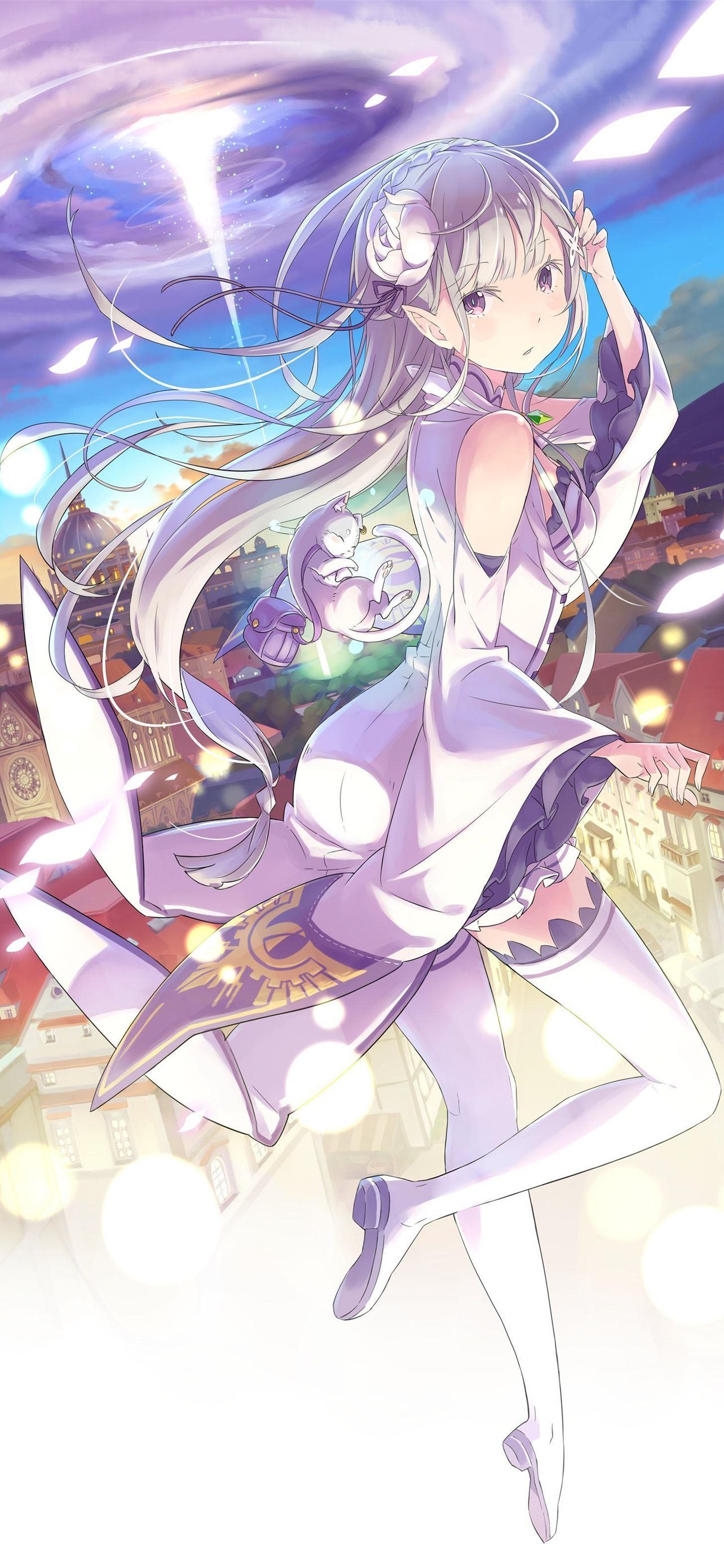 1284x2778 rezero iPhone Wallpaper Free Download