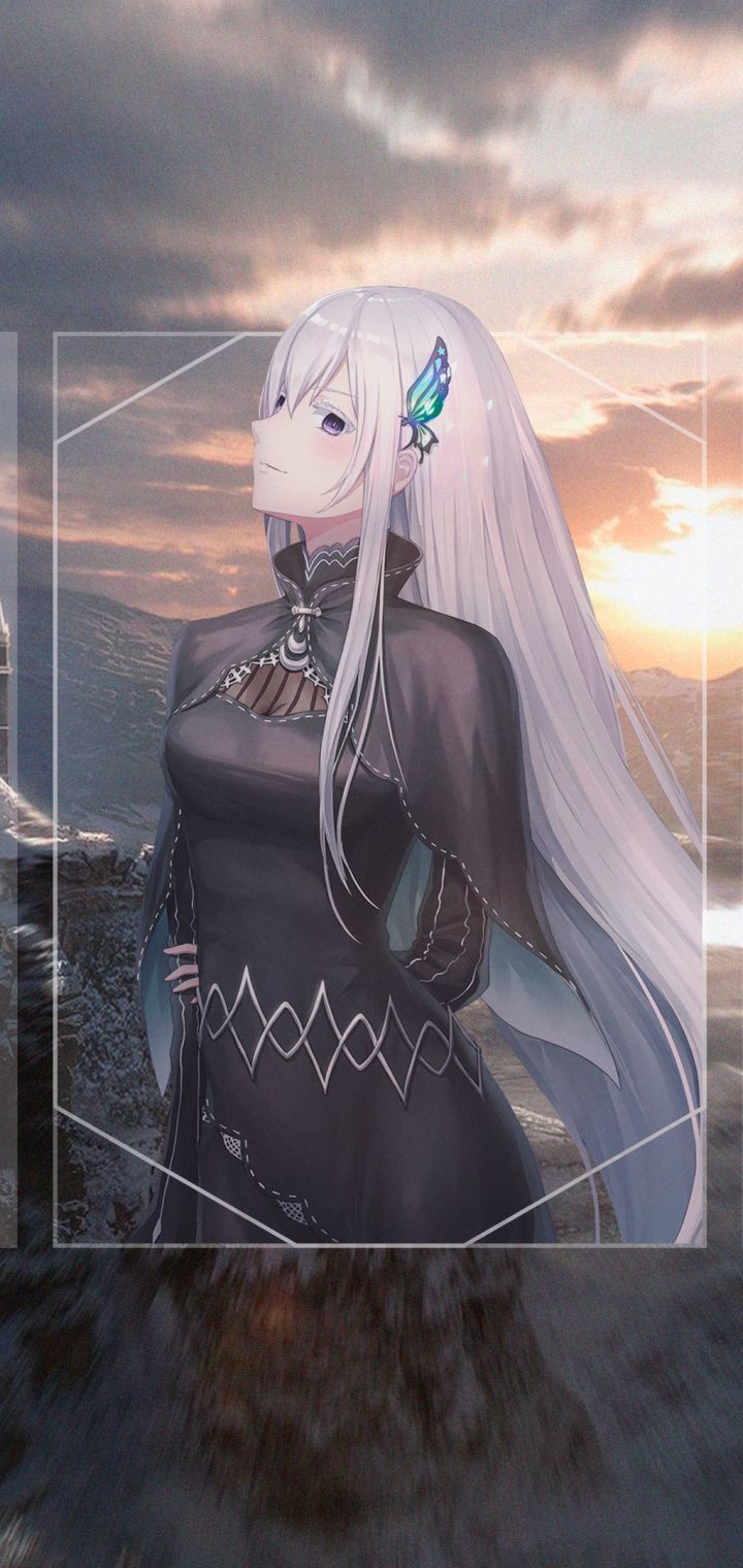 720x1520 Phone wallpaper: Echidna (Re:zero), Anime, Re:zero Starting Life In Another World 1432345