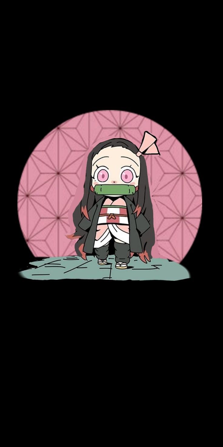 736x1472 Black wallpaper nezuko chann. Demon slayer apple watch face, Anime galaxy watch faces, Demon slayer wallpaper nezuko