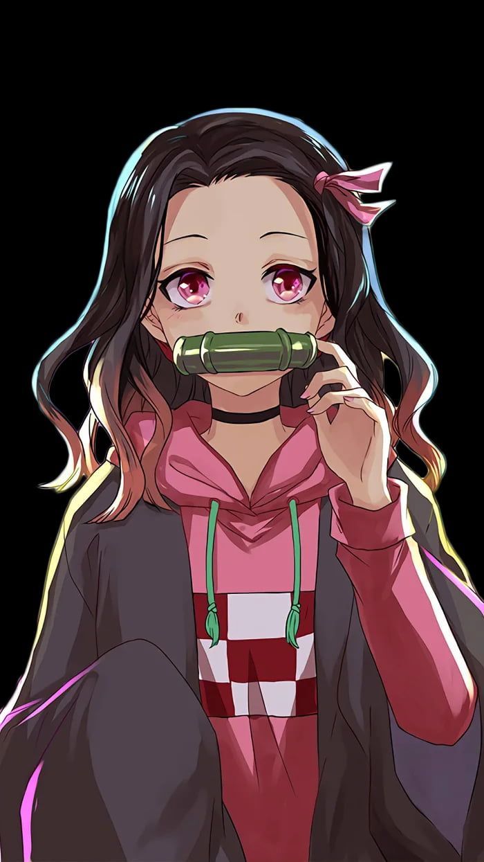 700x1245 Casual Nezuko