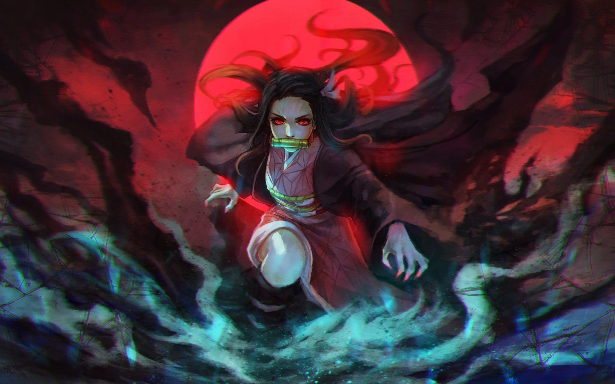 2560x1600 Nezuko HD Wallpaper