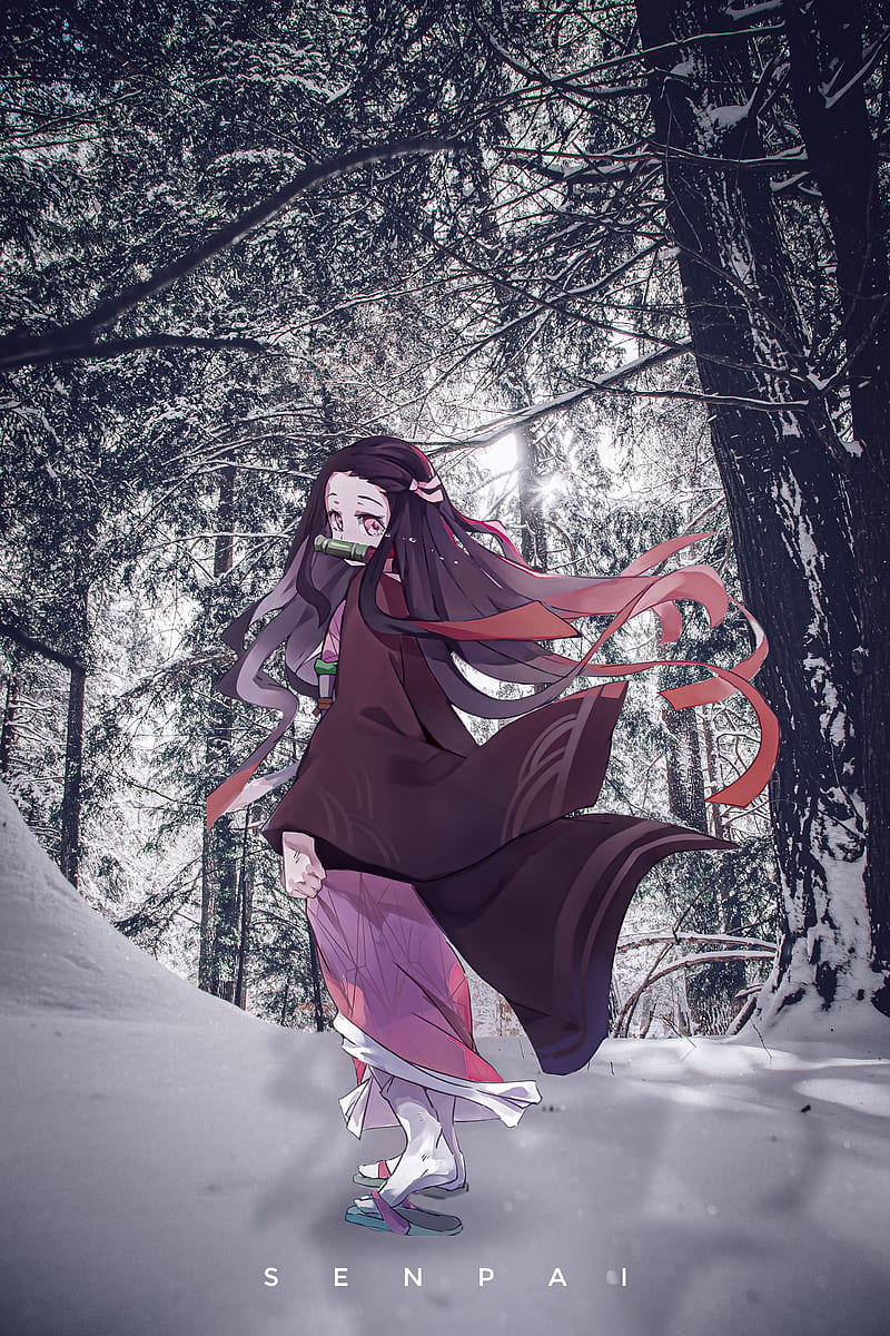 800x1200 Nezuko, demon slayer, demons slayer wallaper, kimetsu no yaiba, nezuko chan, HD phone wallpaper