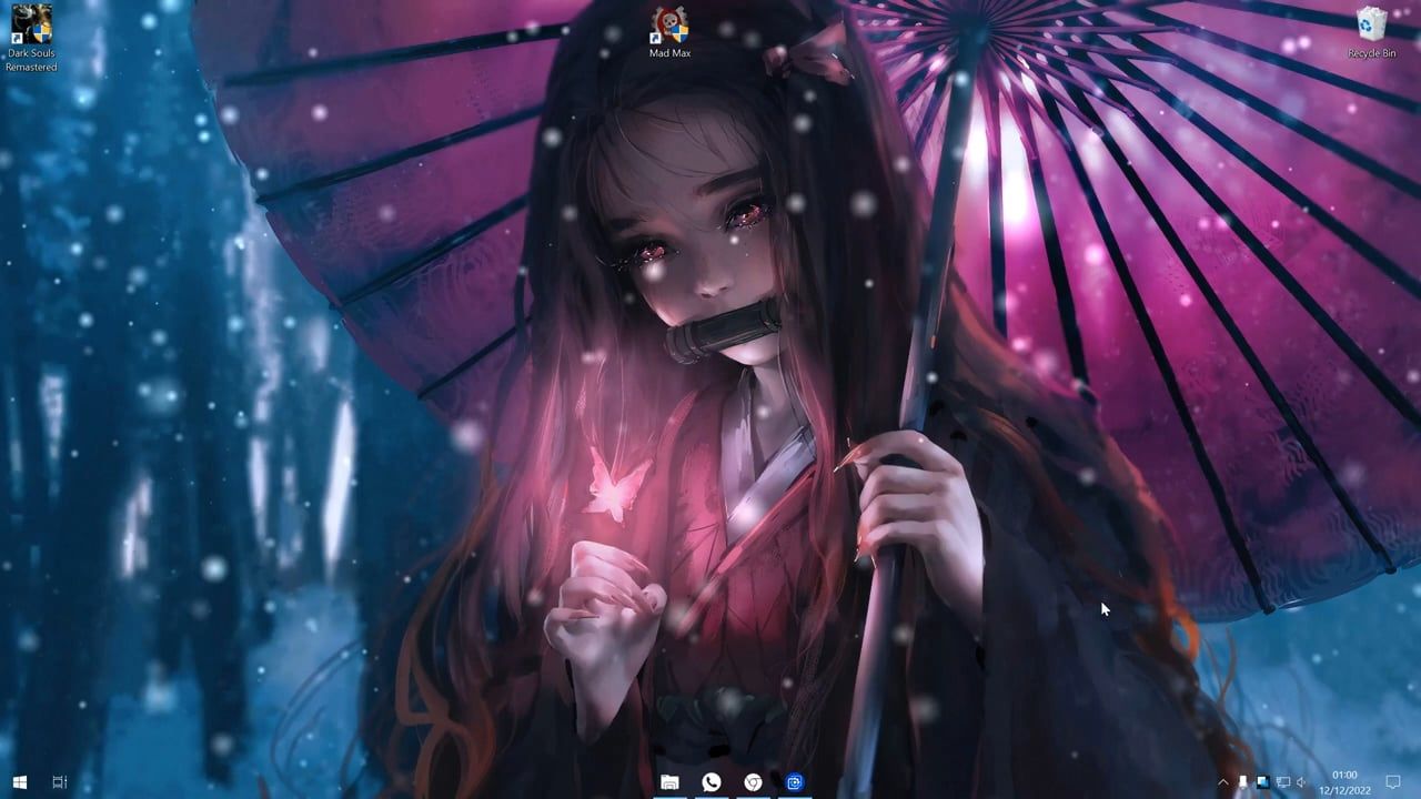 1280x720 Nezuko Animated Wallpaper