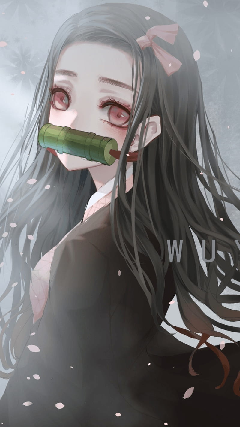 800x1422 Nezuko, nezuko demon, demon slayer, kamado, kimetsu no yaiba, kny, nezuko kamado, HD phone wallpaper