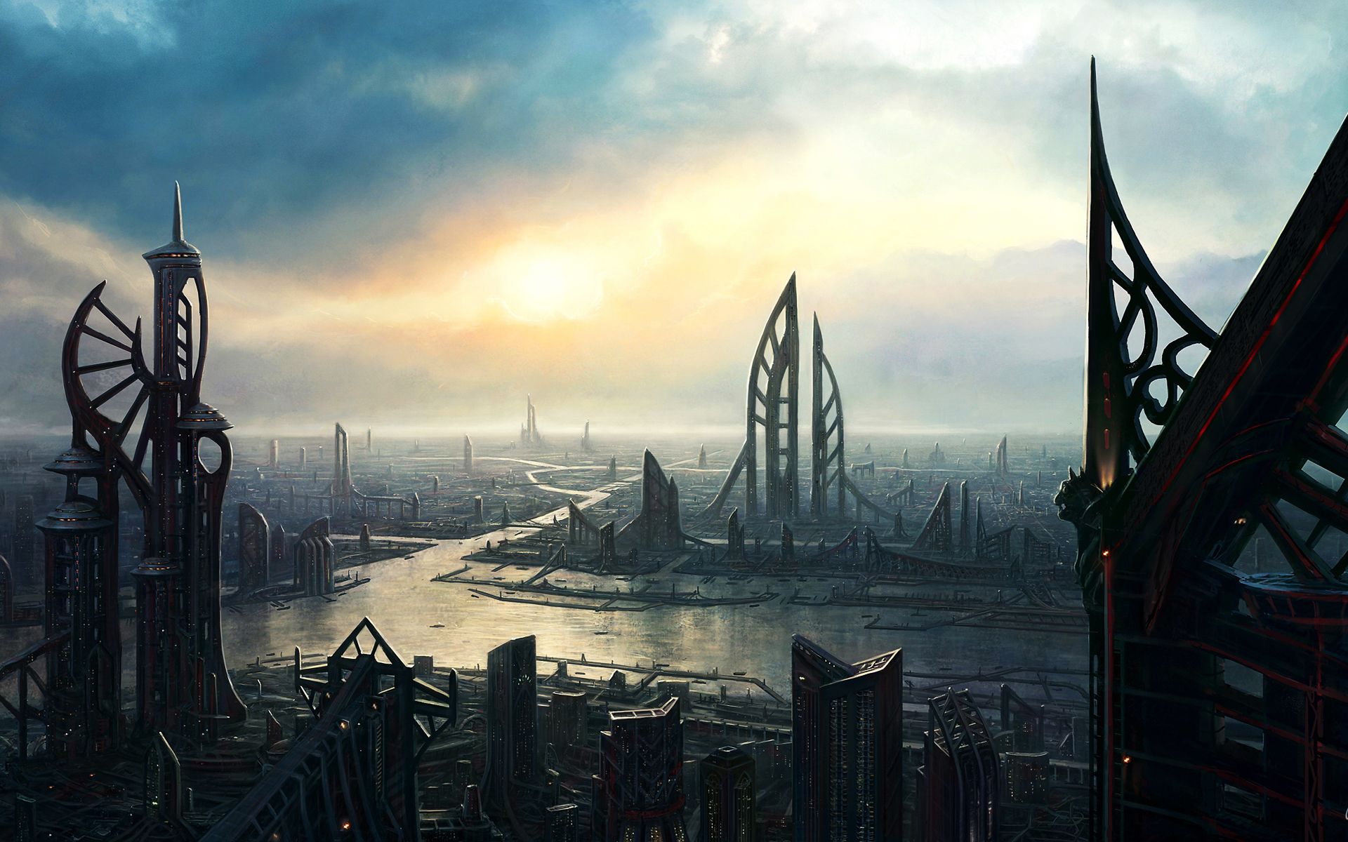 1920x1200 Space Fantasy Wallpaper Set 100