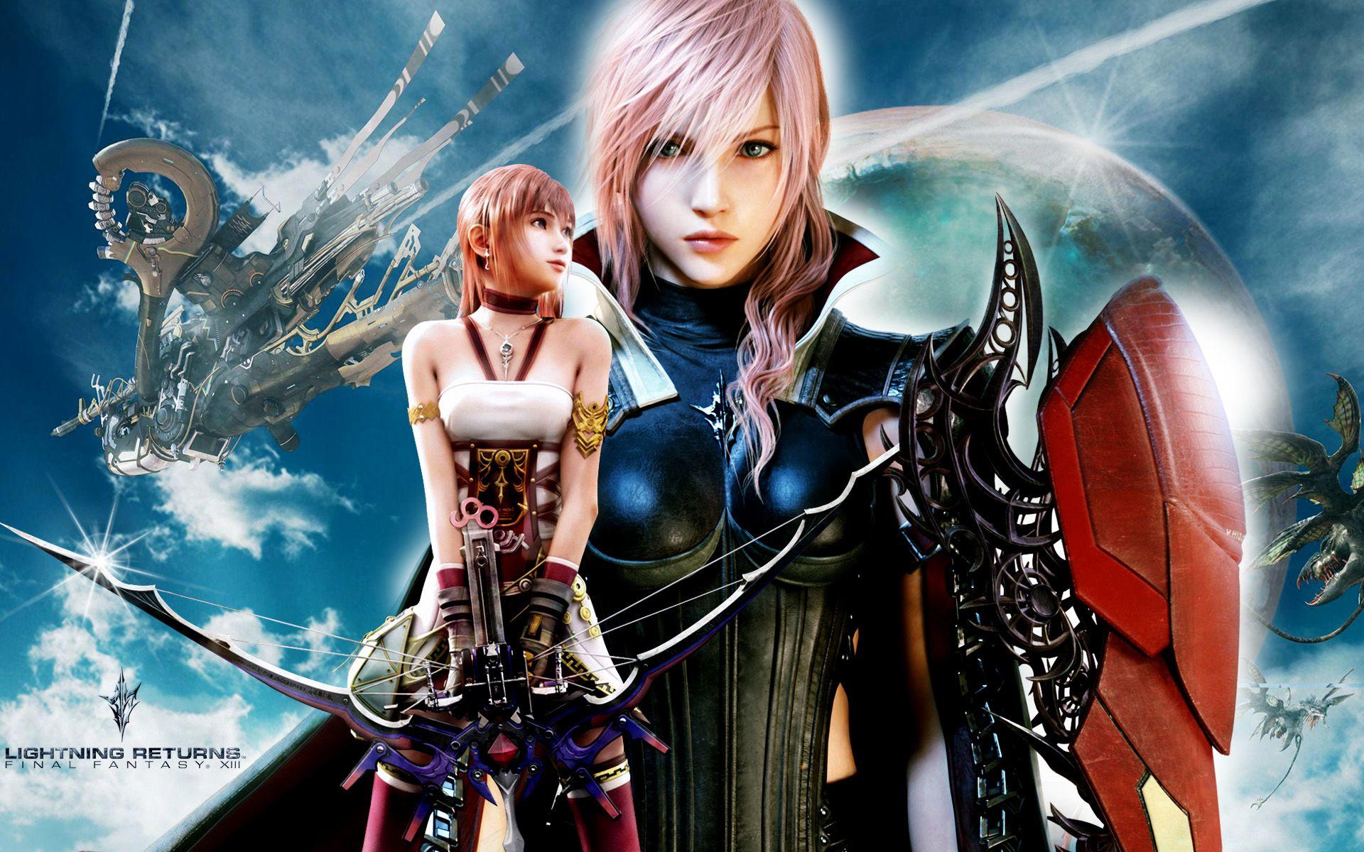 1920x1200 3D Final Fantasy Wallpaper