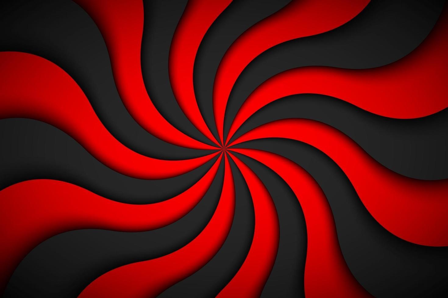 1470x980 Decorative modern red spiral background. Swirling radial pattern. Simple abstract vector illustration