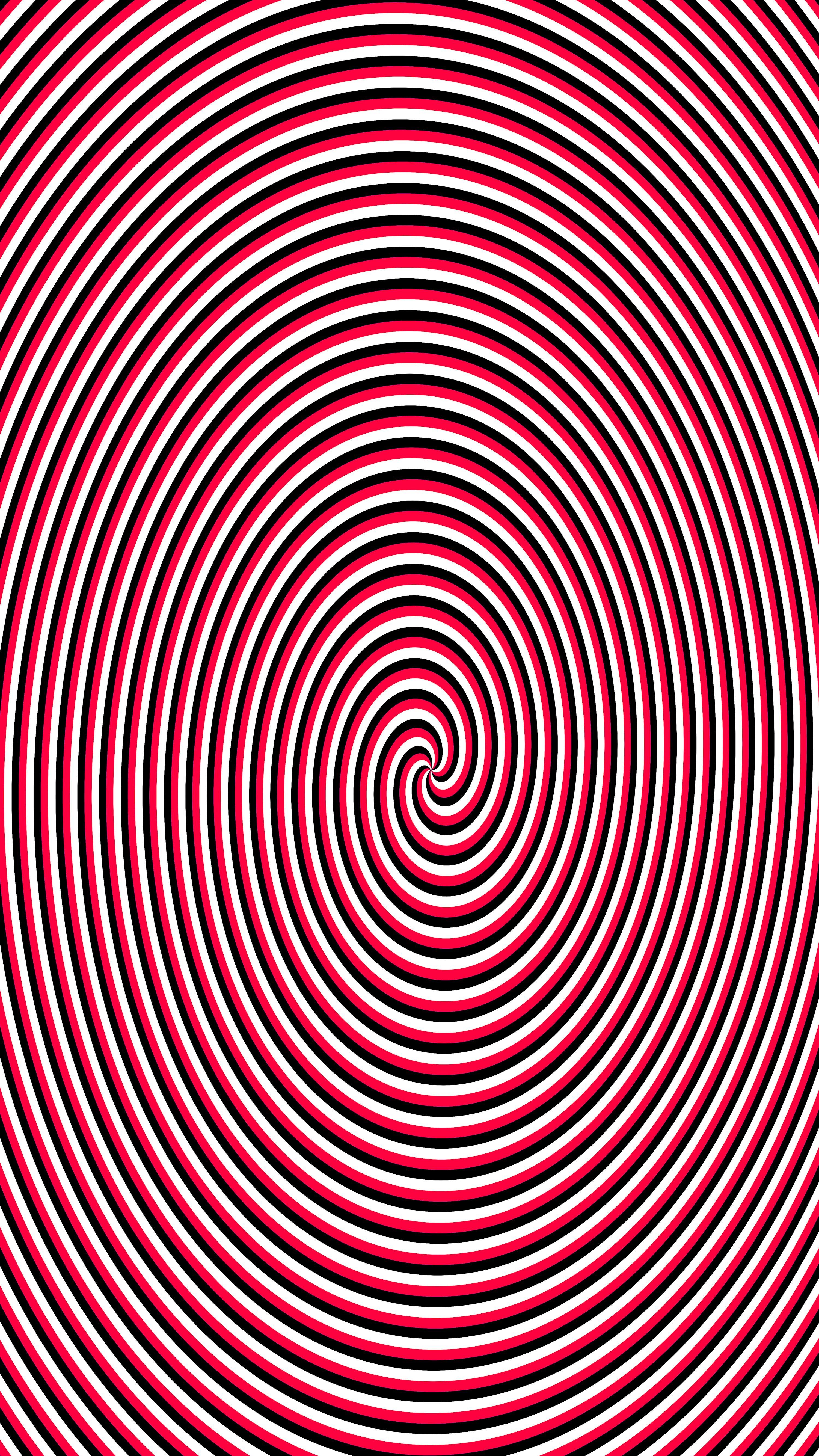 3000x5333 Red, white, and black spiral pattern