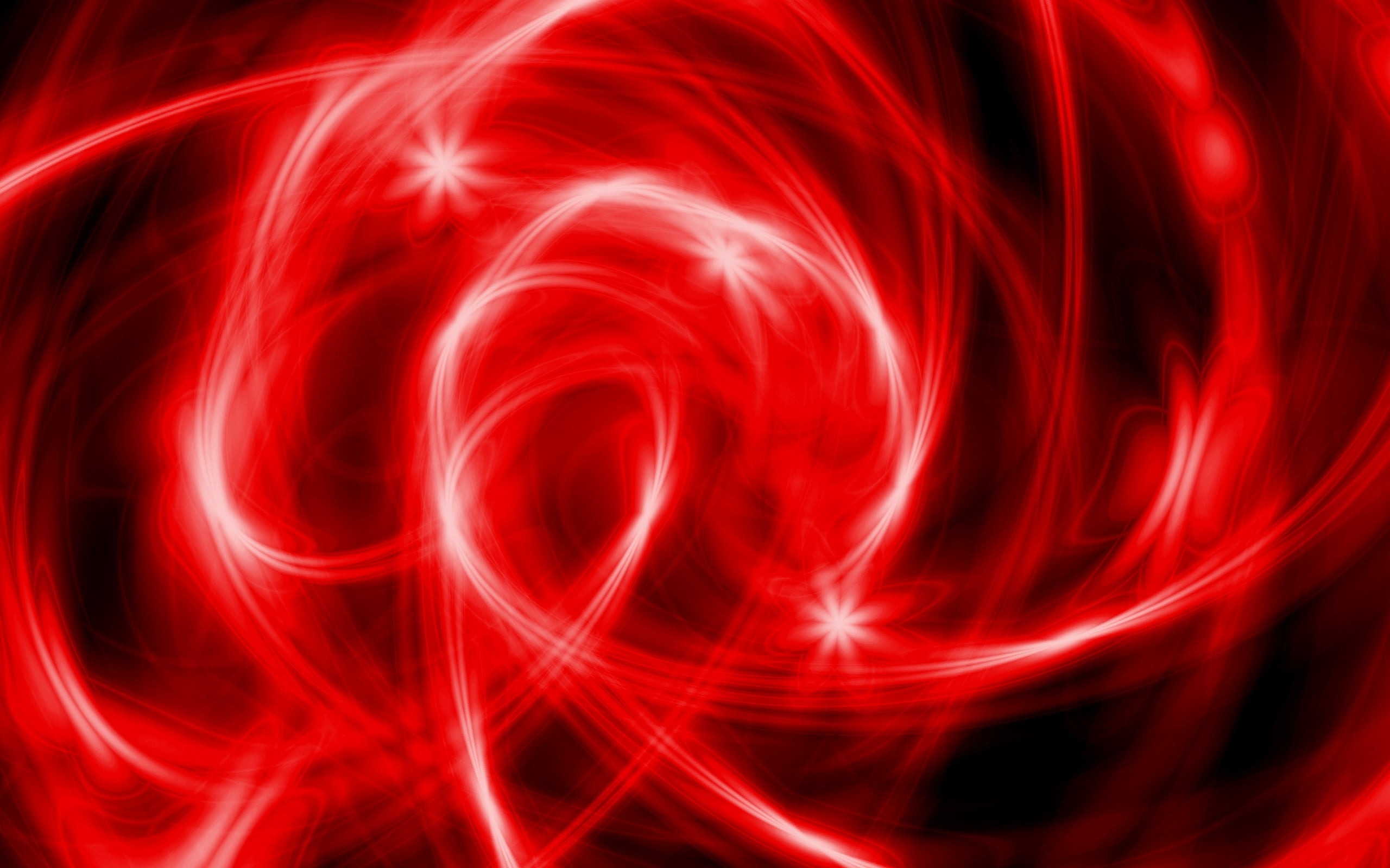 2560x1600 Red spiral painting HD wallpaper