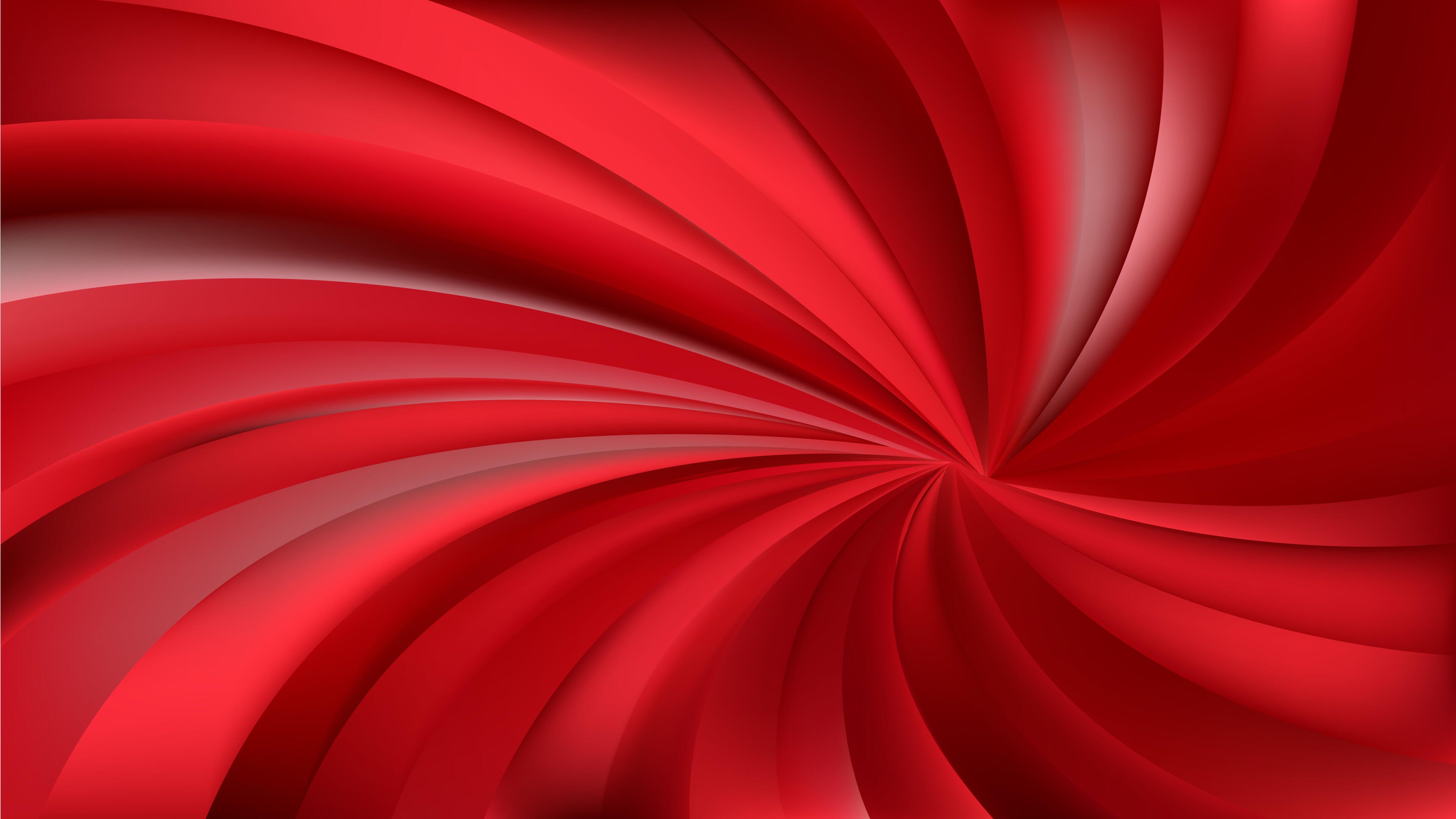 3840x2160 Abstract Red Swirl Background