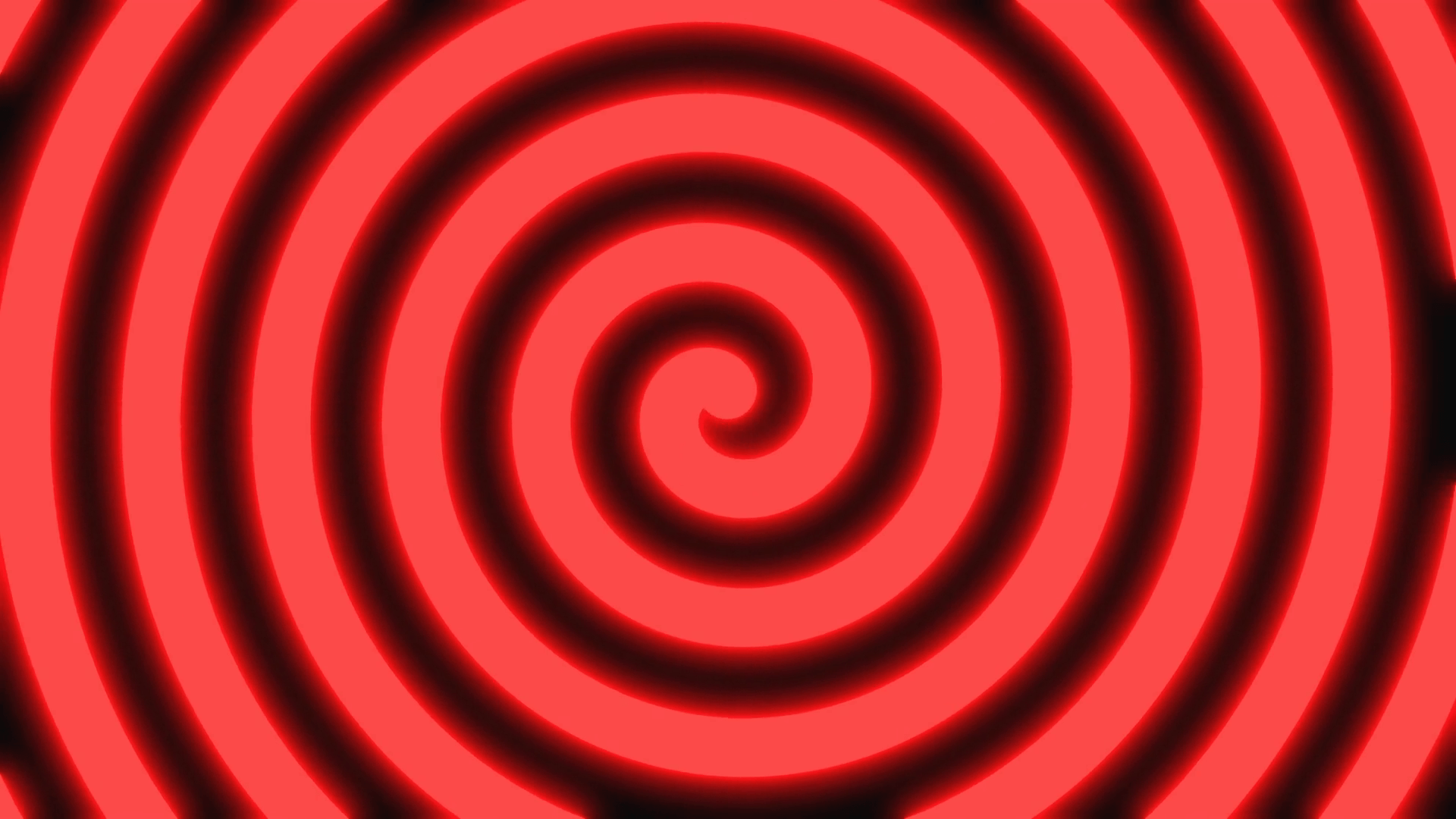 1920x1080 Red glowing spiral motion background 4k