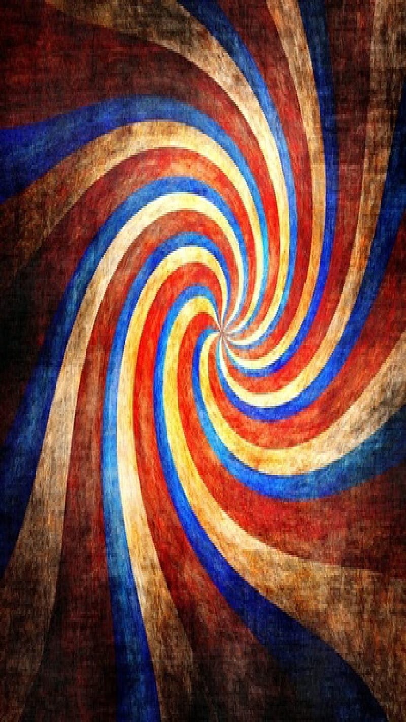 800x1422 Youre Getting Sleepy, background, blue, fun, illusion, red, spiral, trick, HD phone wallpaper