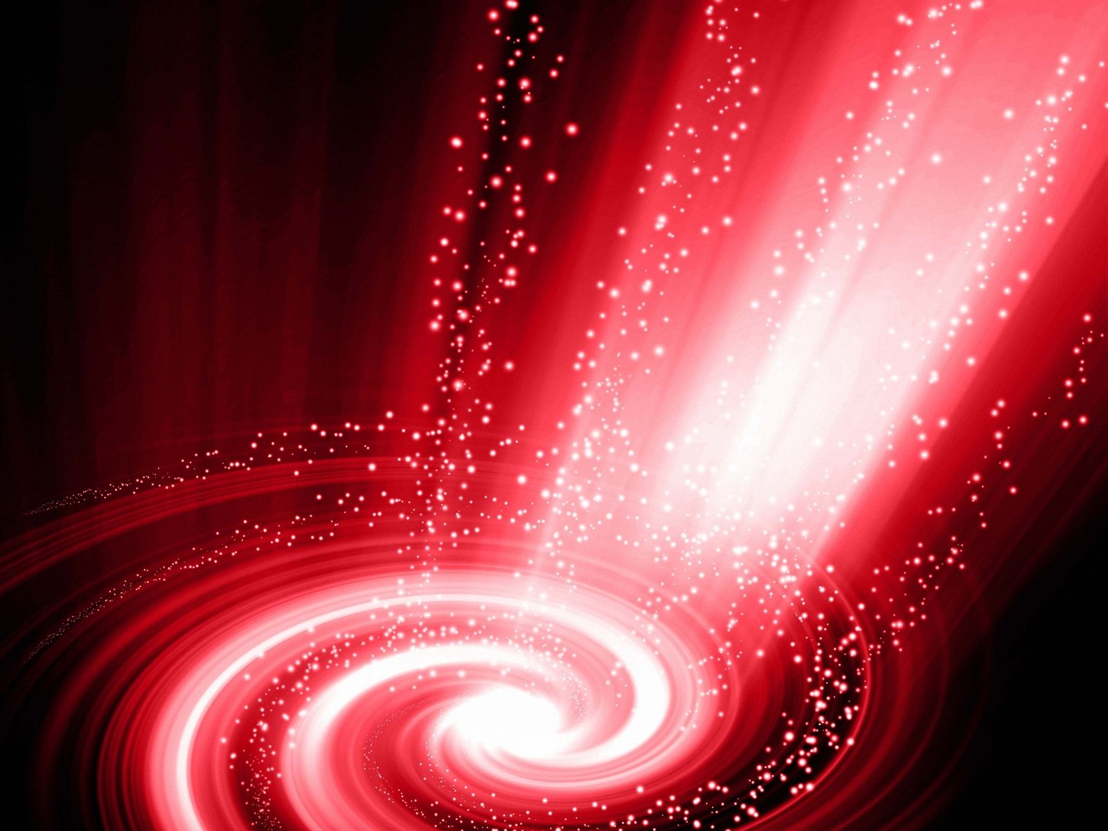 1600x1200 Wallpaper Abstract galaxy, red spiral, light rays, shine 3840x2160 UHD 4K Picture, Image