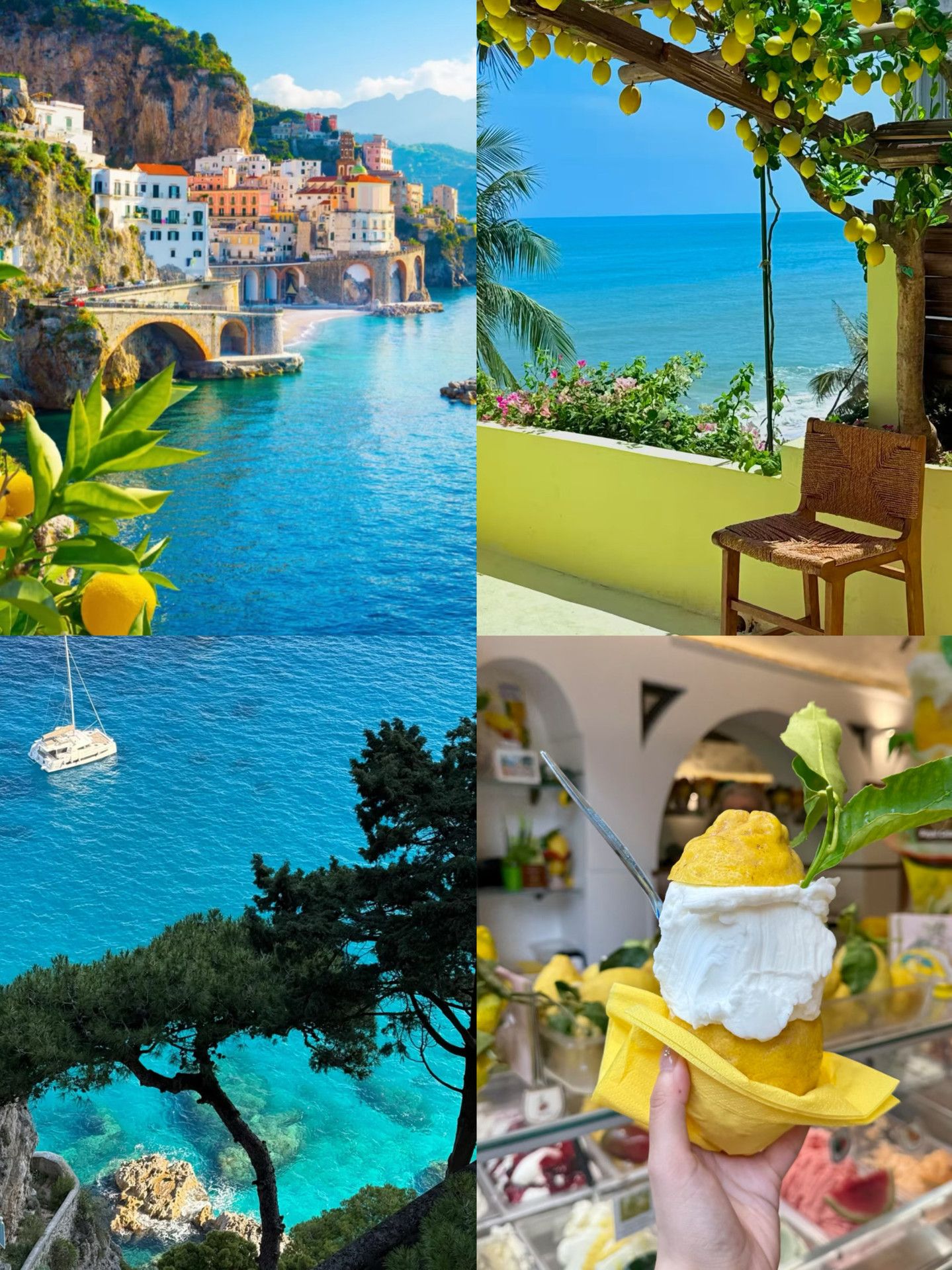 1439x1920 Half cliff, half sea in Italy's lemon town, filled with lemon fragrance｜Southern Italy healing guide. Trip.com Anacapri