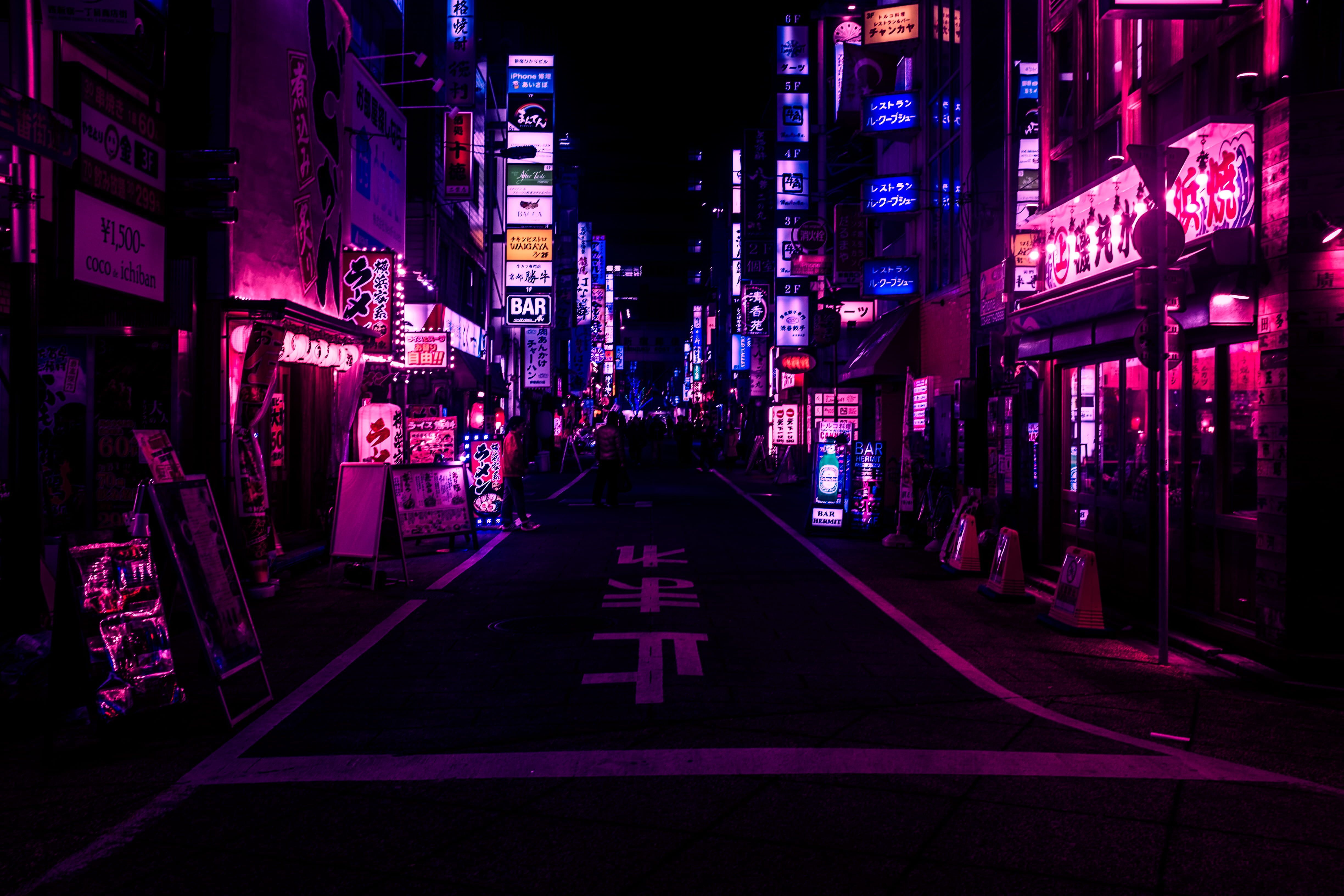 4896x3264 Tokyo Night 4k Wallpaper