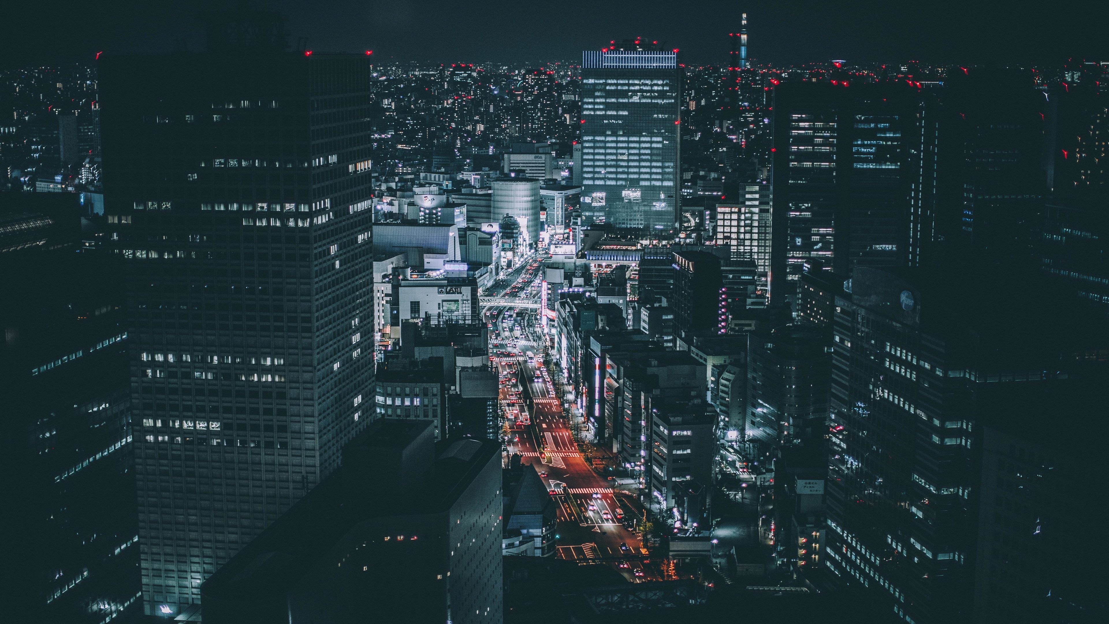 3840x2160 Tokyo Nightscape [3840x2160]