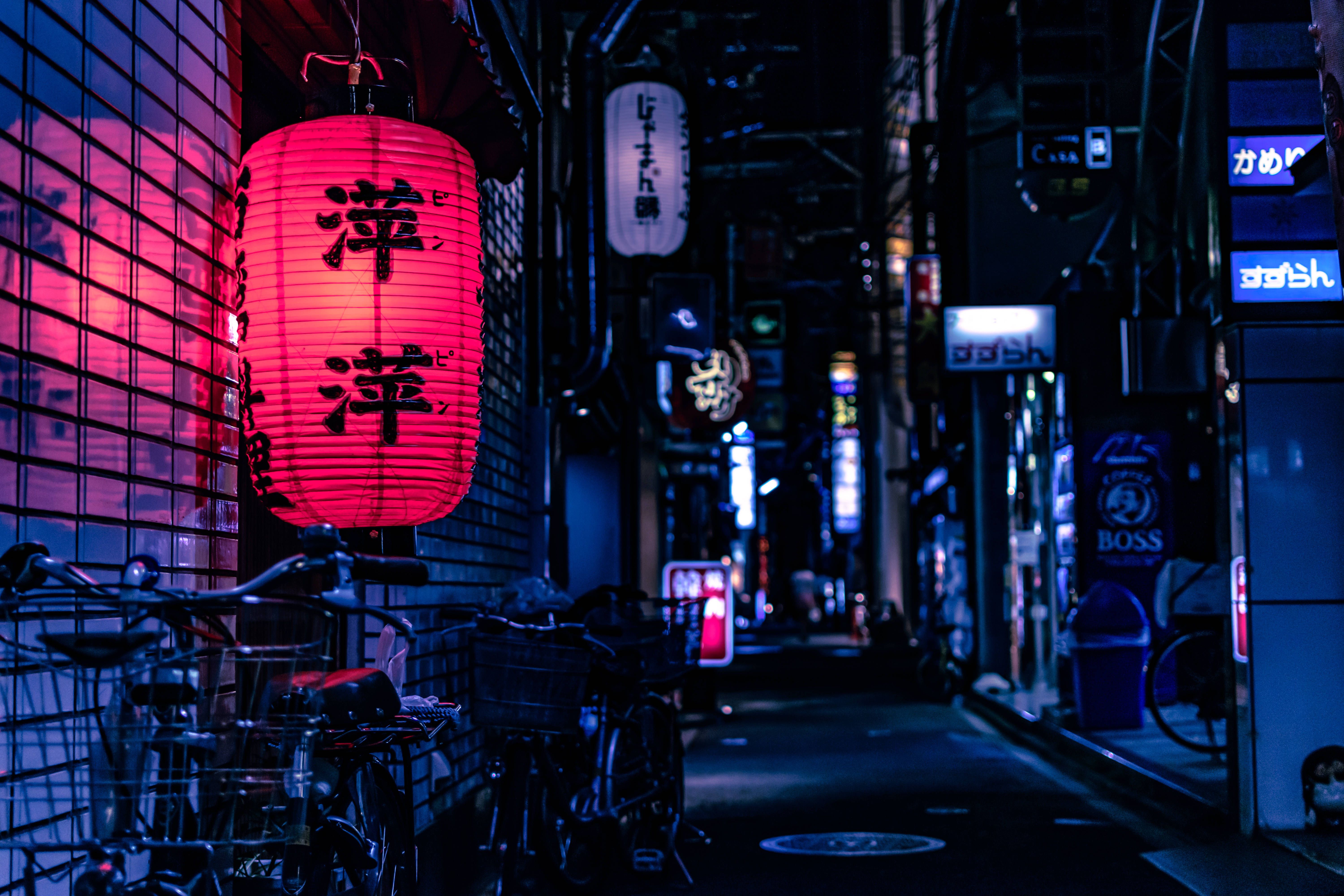 6000x4000 4k Tokyo Night Wallpaper