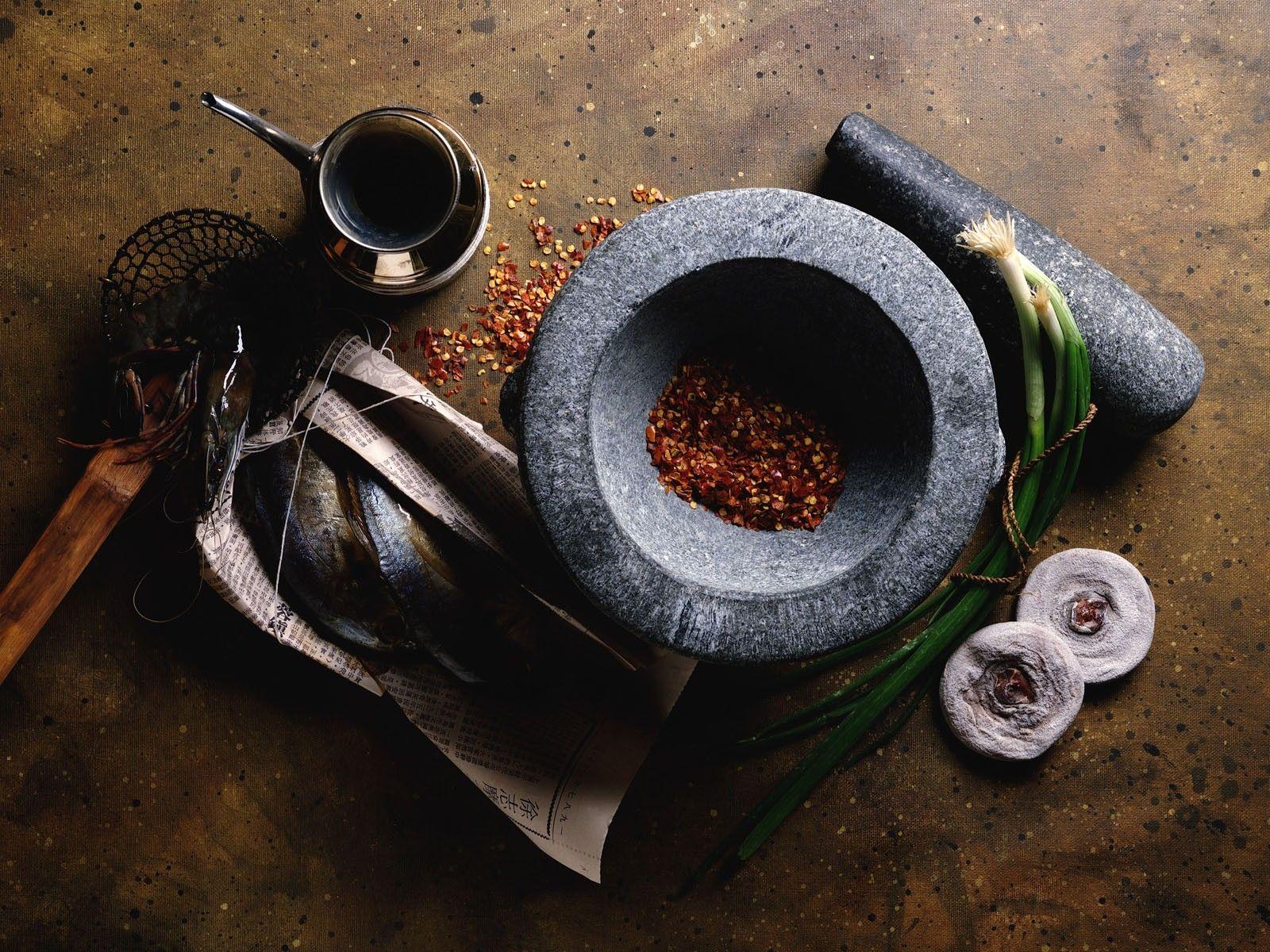 1600x1200 food fish cooking mortar spices crayfish 1600x1200 wallpaper High Quality Wallpaper, High Definition Wallpaper