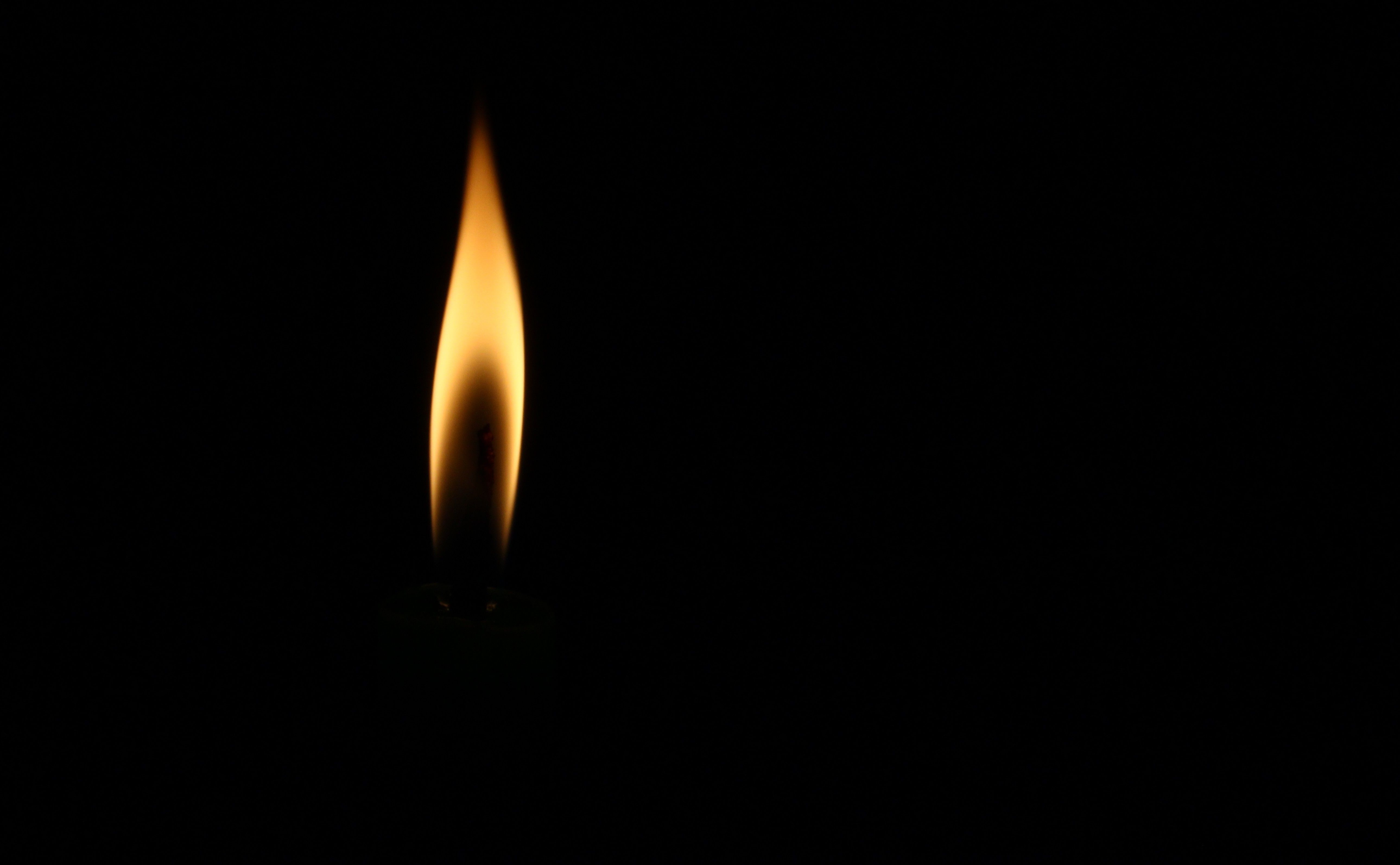 5158x3188 Black Candle Wallpaper